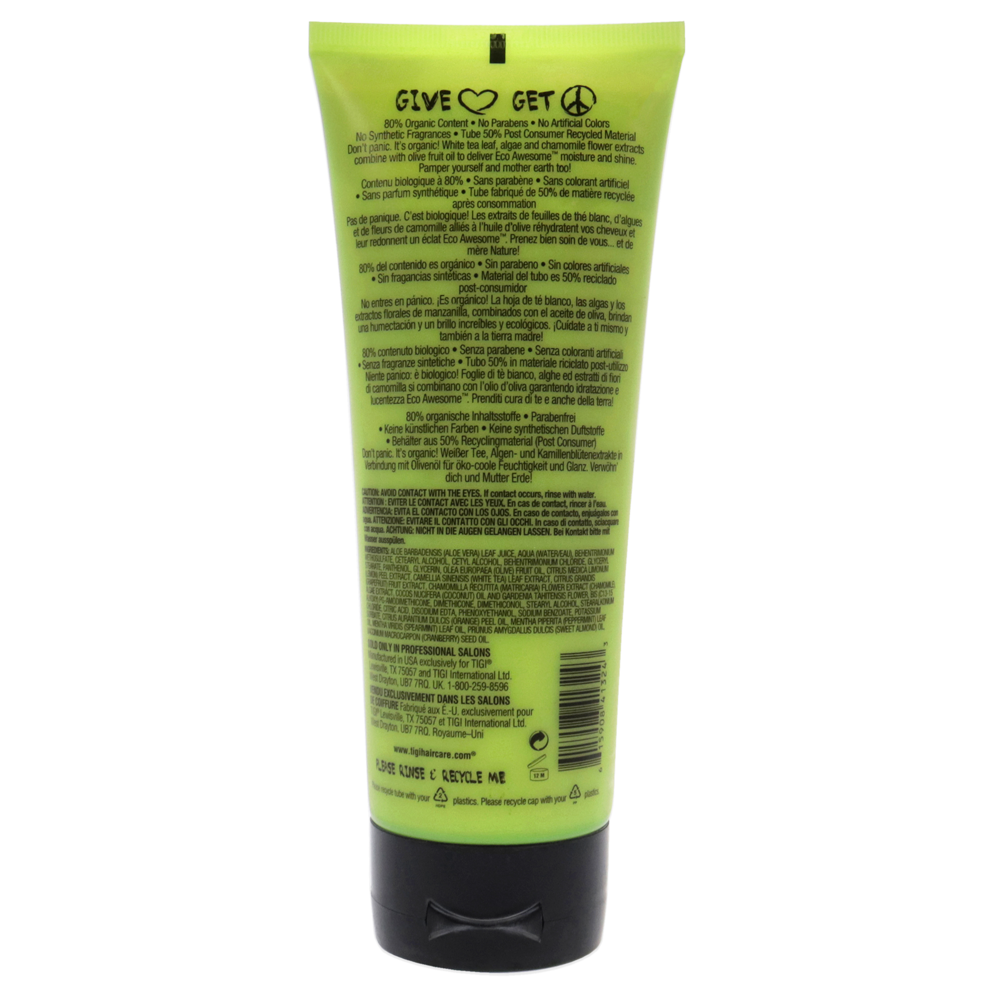 Foto 4 pulgar | Acondicionador Tigi Eco Awesome Hidratante - Venta Internacional.