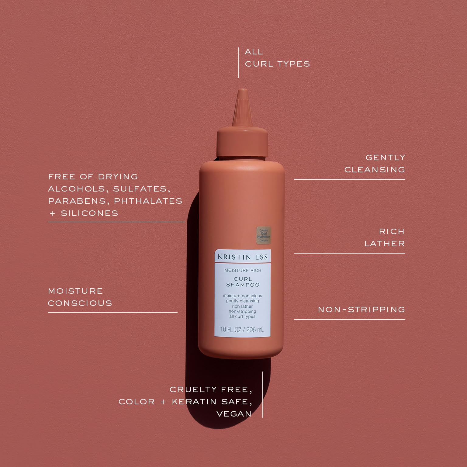 Foto 3 pulgar | Champú Kristin Ess Moisture Rich Curl Para Cabello Rizado Y Ondulado - Venta Internacional.
