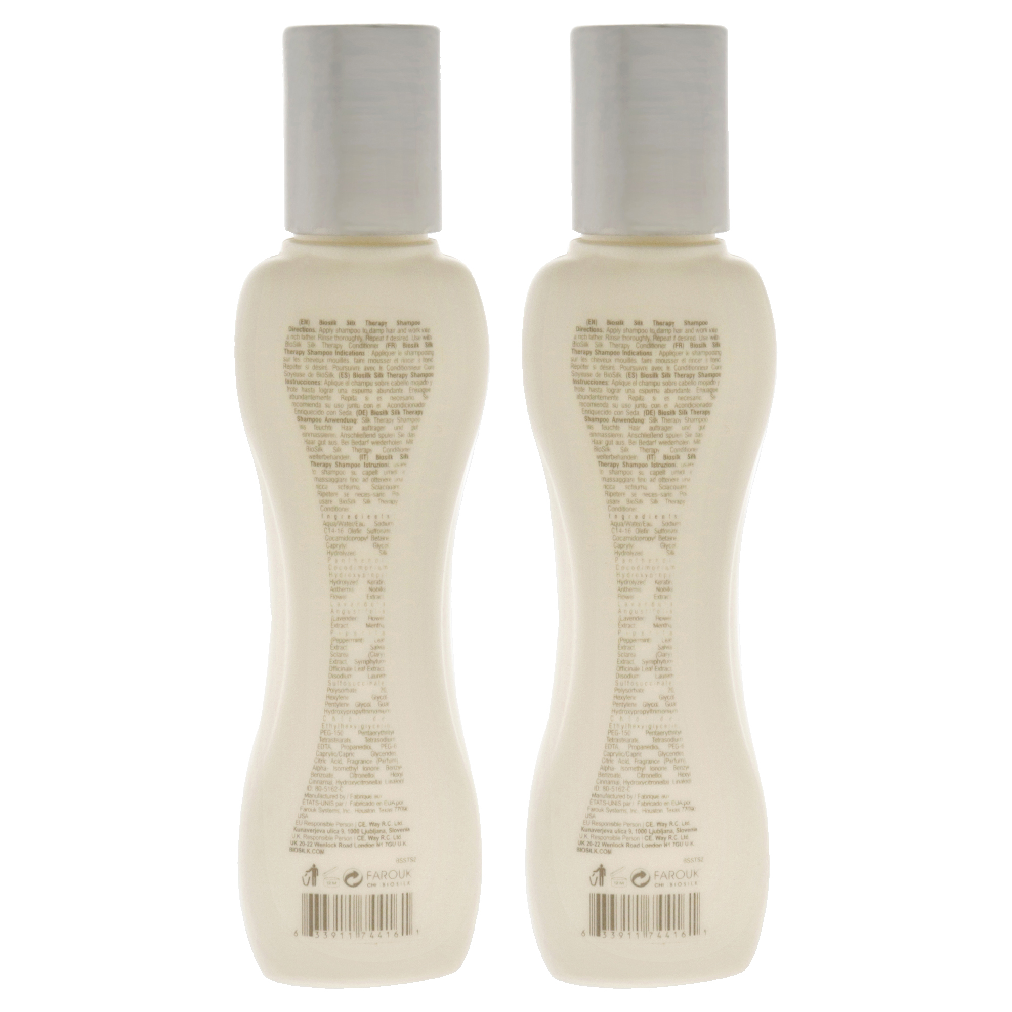 Foto 3 pulgar | Champú Silk Therapy, Tamaño De Viaje, Unisex, 2 Onzas - Venta Internacional.