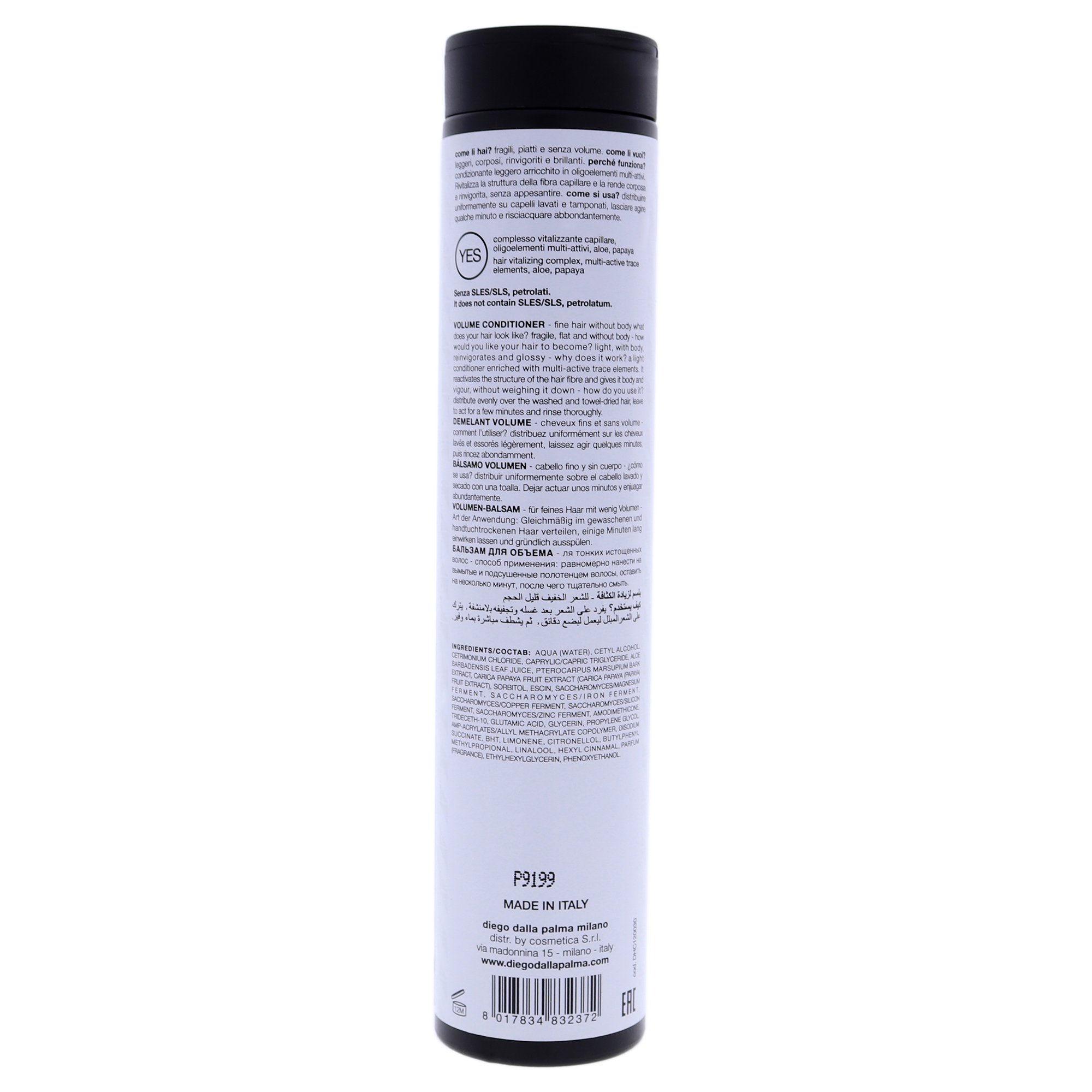 Foto 2 | Acondicionador Volume Diego Dalla Palma 250 Ml - Venta Internacional.