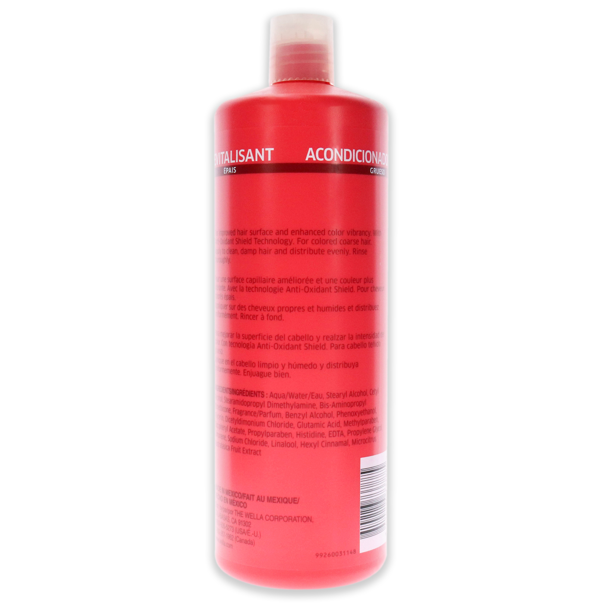 Foto 4 pulgar | Acondicionador Wella Invigo Brilliance Para Cabello Grueso - Venta Internacional.