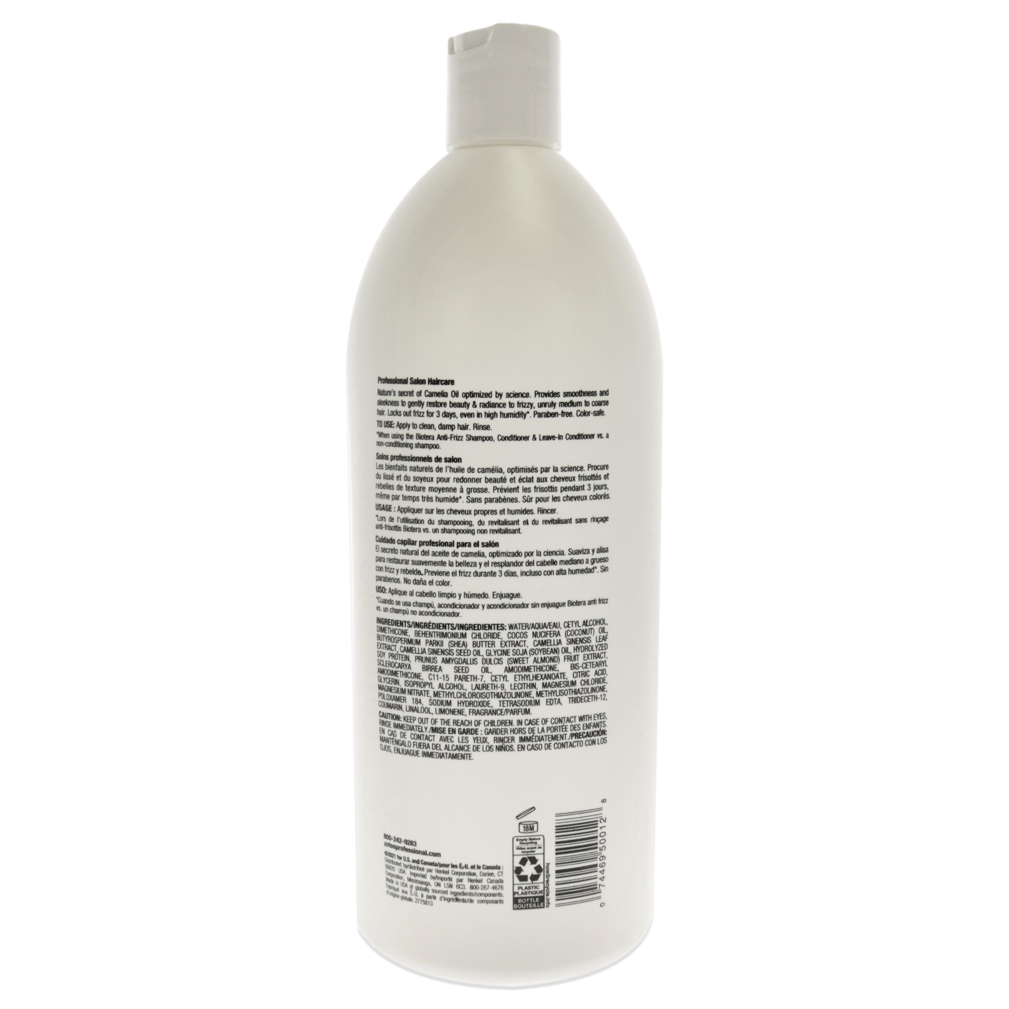 Foto 3 pulgar | Acondicionador Zotos Anti Frizz 32 Oz, Producto De Belleza De Alta Calidad - Venta Internacional.