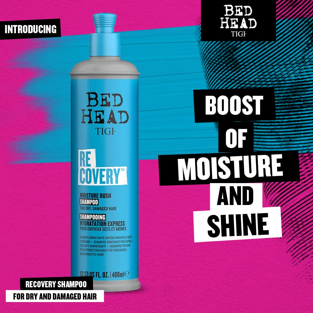 Foto 5 pulgar | Champú Tigi Bed Head Recovery Hidratante 400 Ml Para Cabello Seco - Venta Internacional.