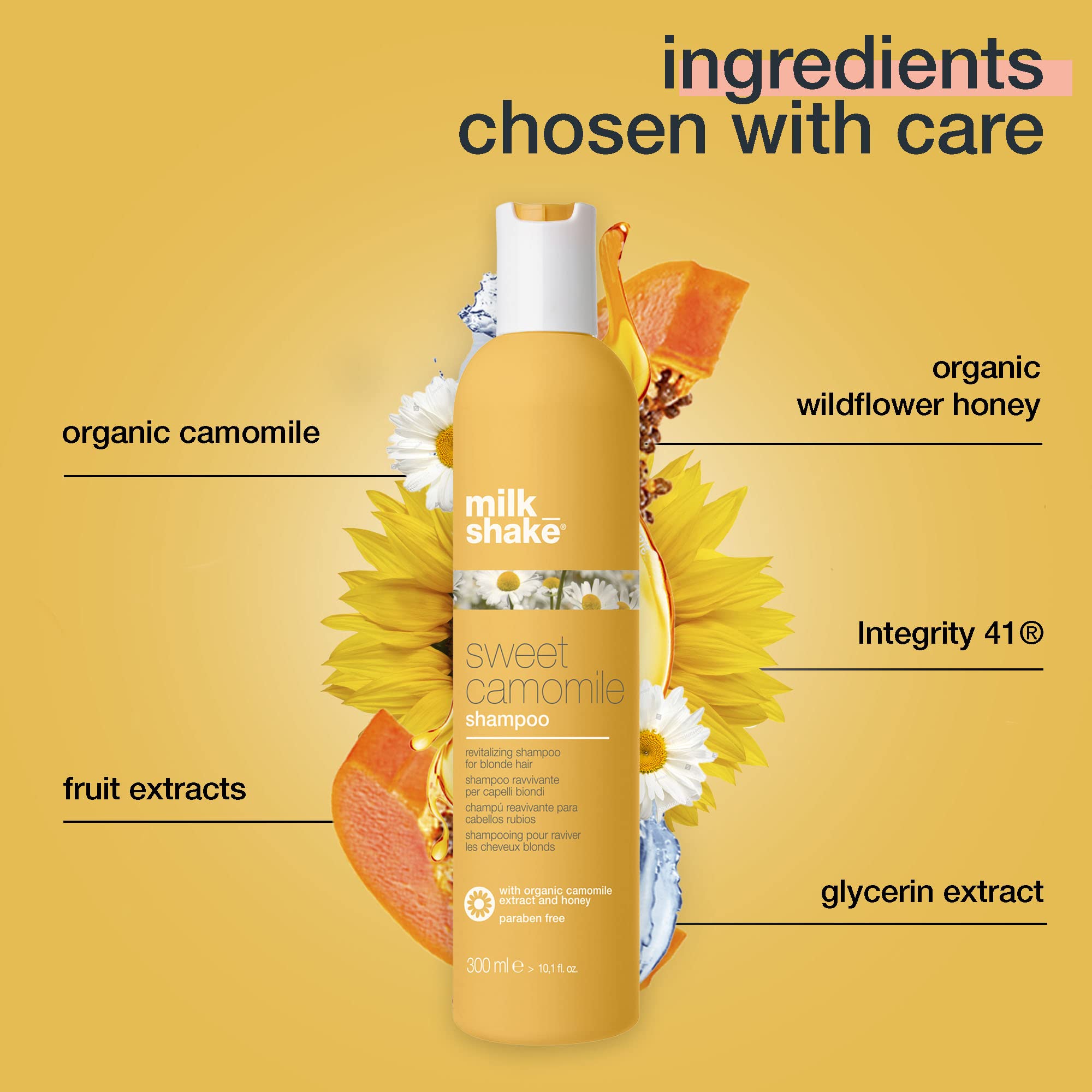 Foto 7 pulgar | Champú Milk_shake Sweet Chamomile 1l Para Cabello Rubio - Venta Internacional.