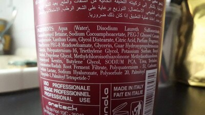 Foto 4 | Champú Fanola Botolife Reestructurante 1000 Ml - Venta Internacional.