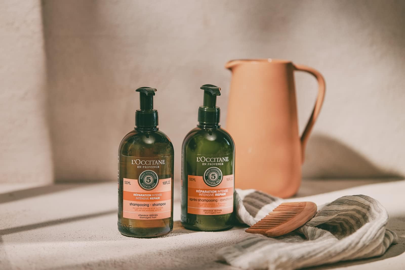 Foto 3 pulgar | Champú L'occitane Intensive Repair 500 Ml Sin Silicona Vegano - Venta Internacional.