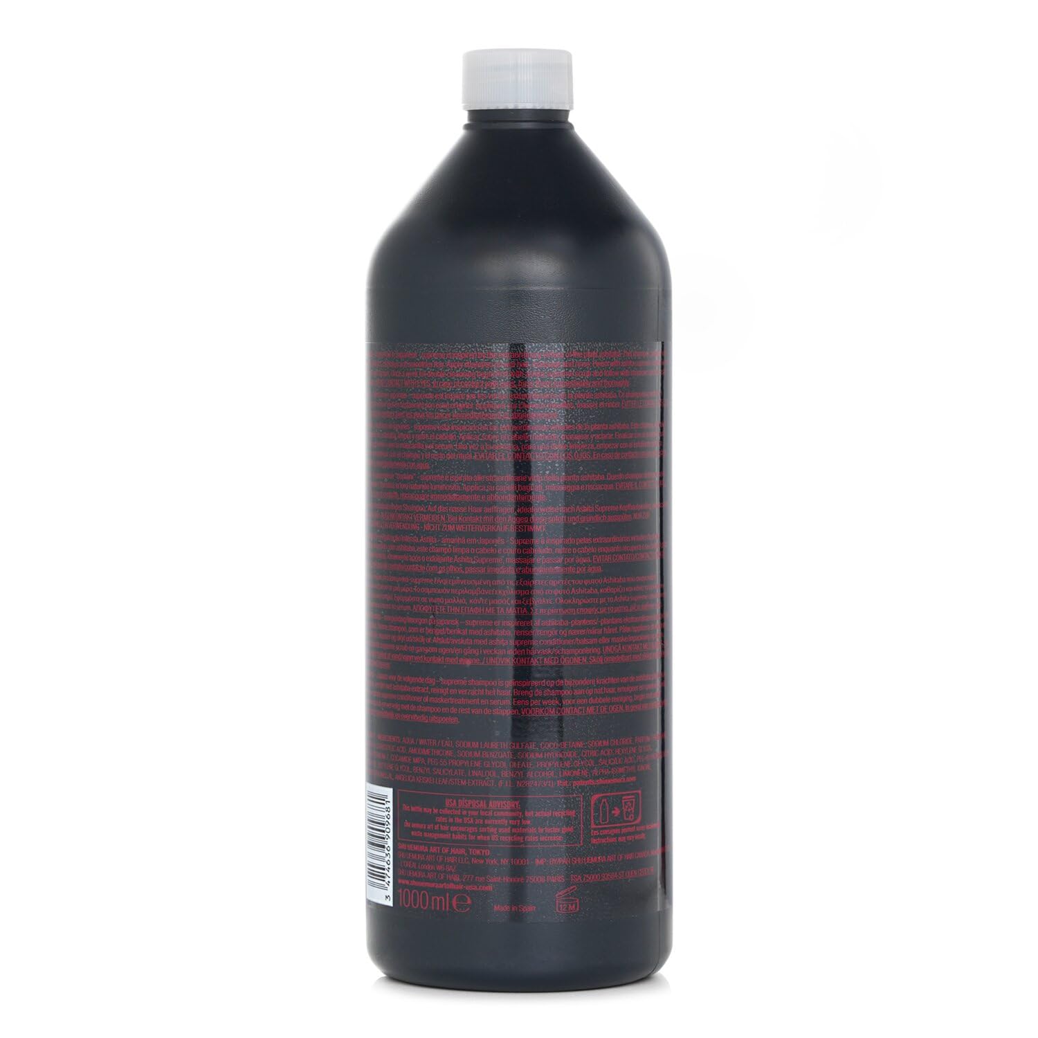 Foto 3 | Champú Shu Uemura Ashita Supreme 1000 Ml - Venta Internacional.