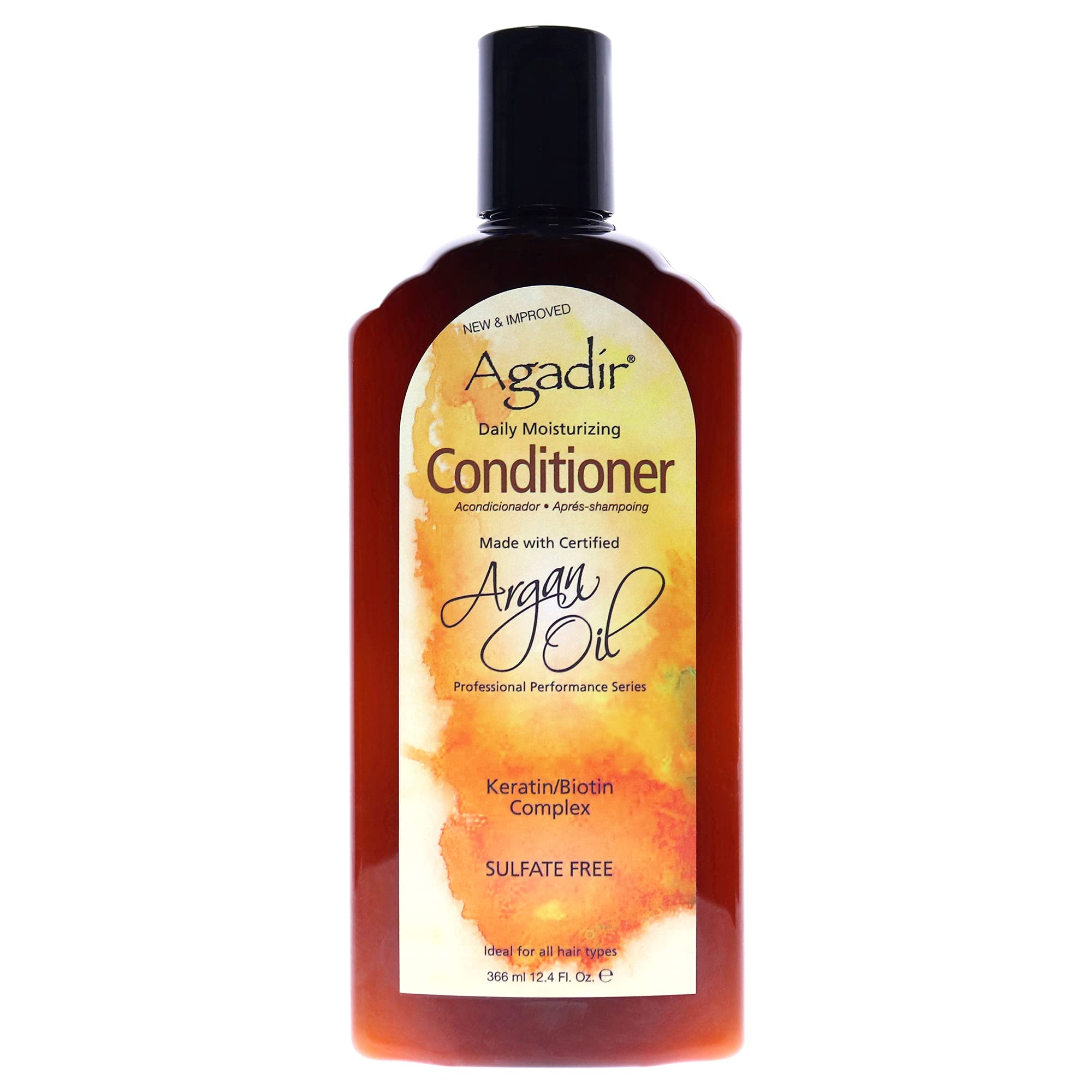 Acondicionador Agadir Aceite De Argán Hidratante Diario 370 Ml - Venta Internacional.