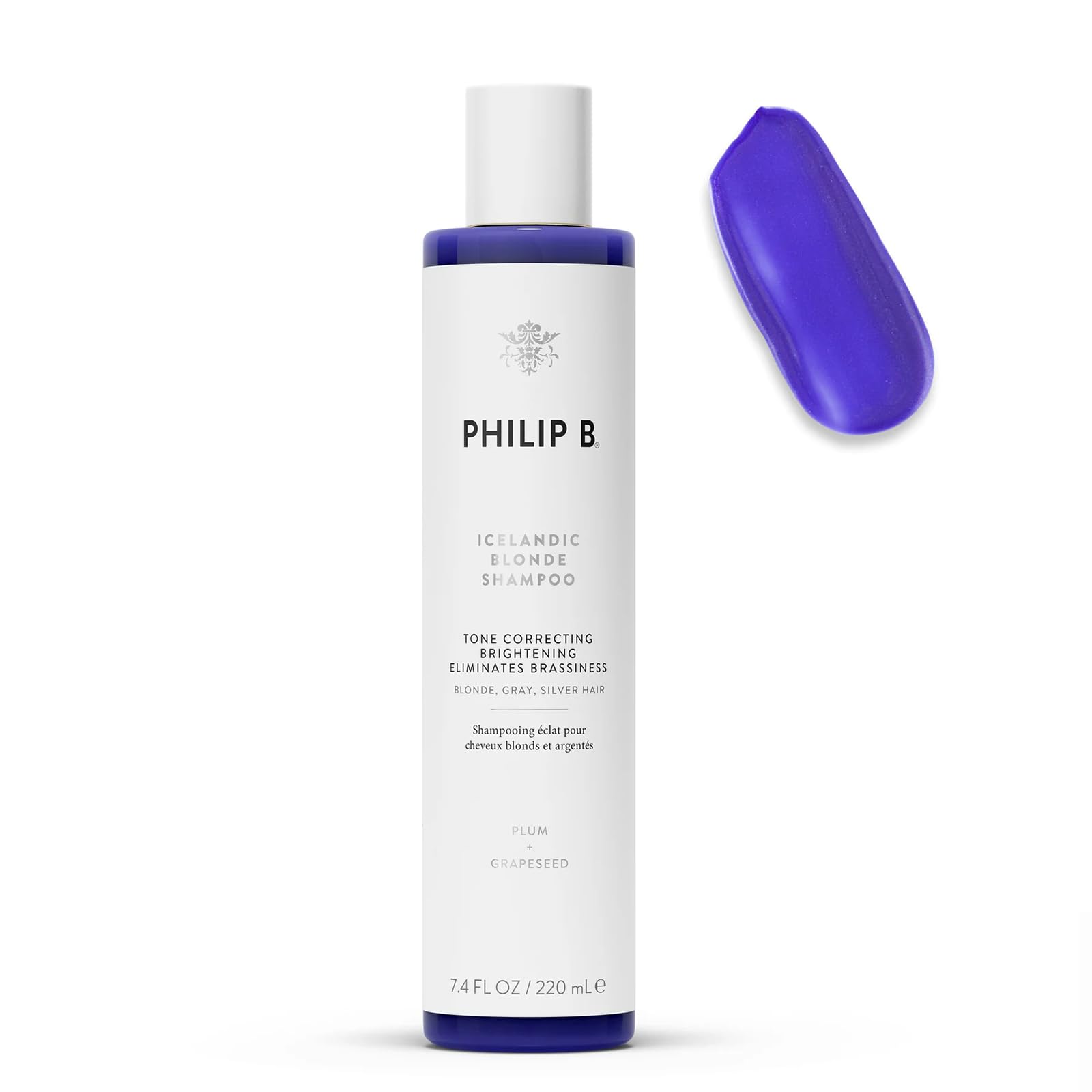 Foto 2 pulgar | El Champú Philip B Icelandic Blonde 220 Ml Proporciona Un Cabello Brillante - Venta Internacional.