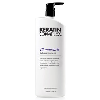 Foto 1 | Champú Keratin Complex Blondeshell Debrass 1l - Venta Internacional.