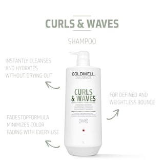 Foto 2 | Champú Hidratante Goldwell Dualsenses Curls & Waves 1l - Venta Internacional.
