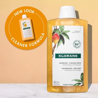 Foto 5 | Champú Klorane Nutritivo Con Manteca De Mango 400 Ml Para Cabello Seco - Venta Internacional.