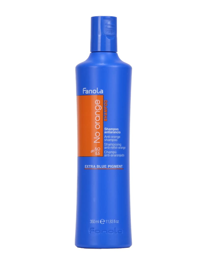 Champú Fanola No Orange Con Pigmentos Azules 350 Ml - Venta Internacional.