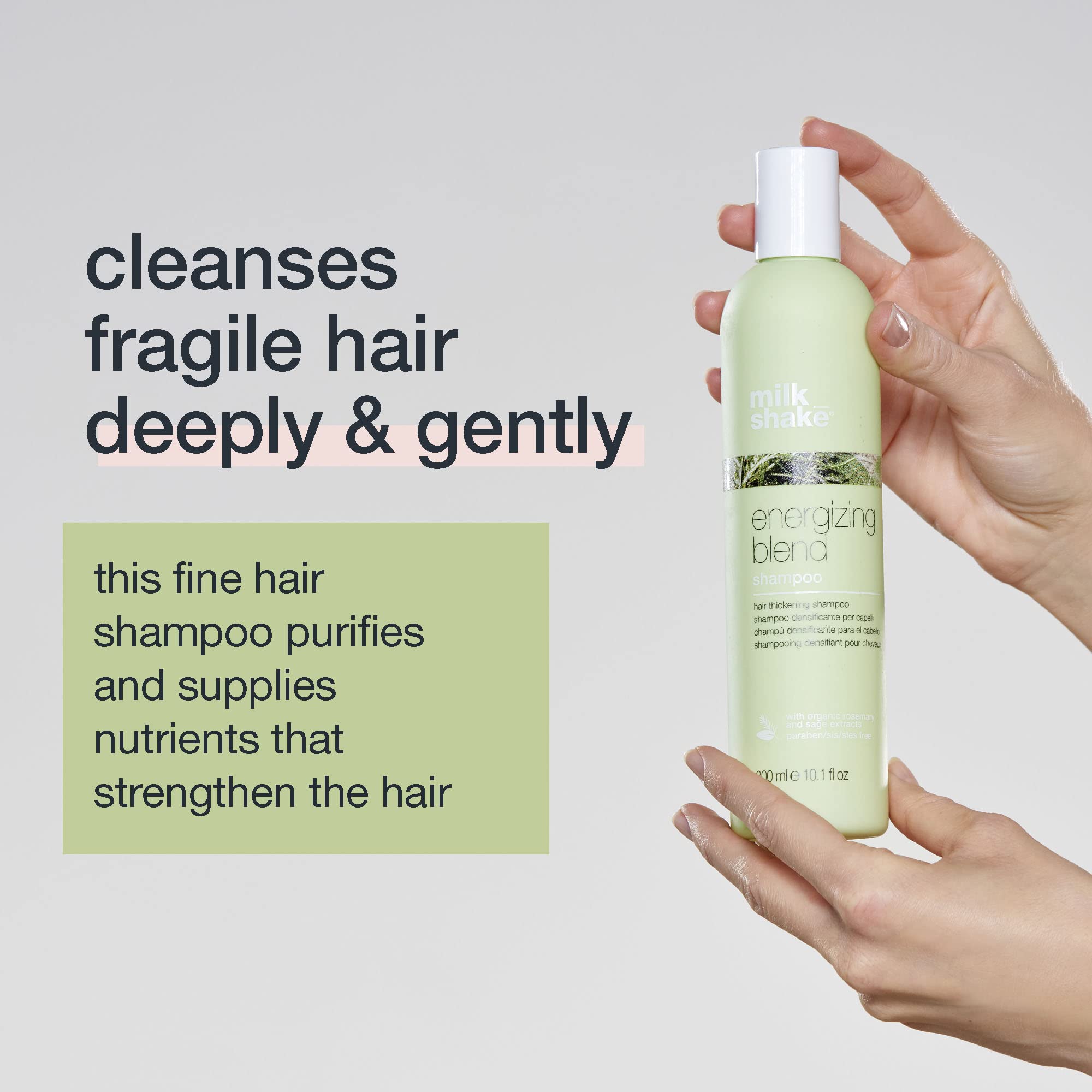 Foto 2 | Champú Milk_shake Mezcla Energizante De 300 Ml Para Cabello Fino - Venta Internacional.