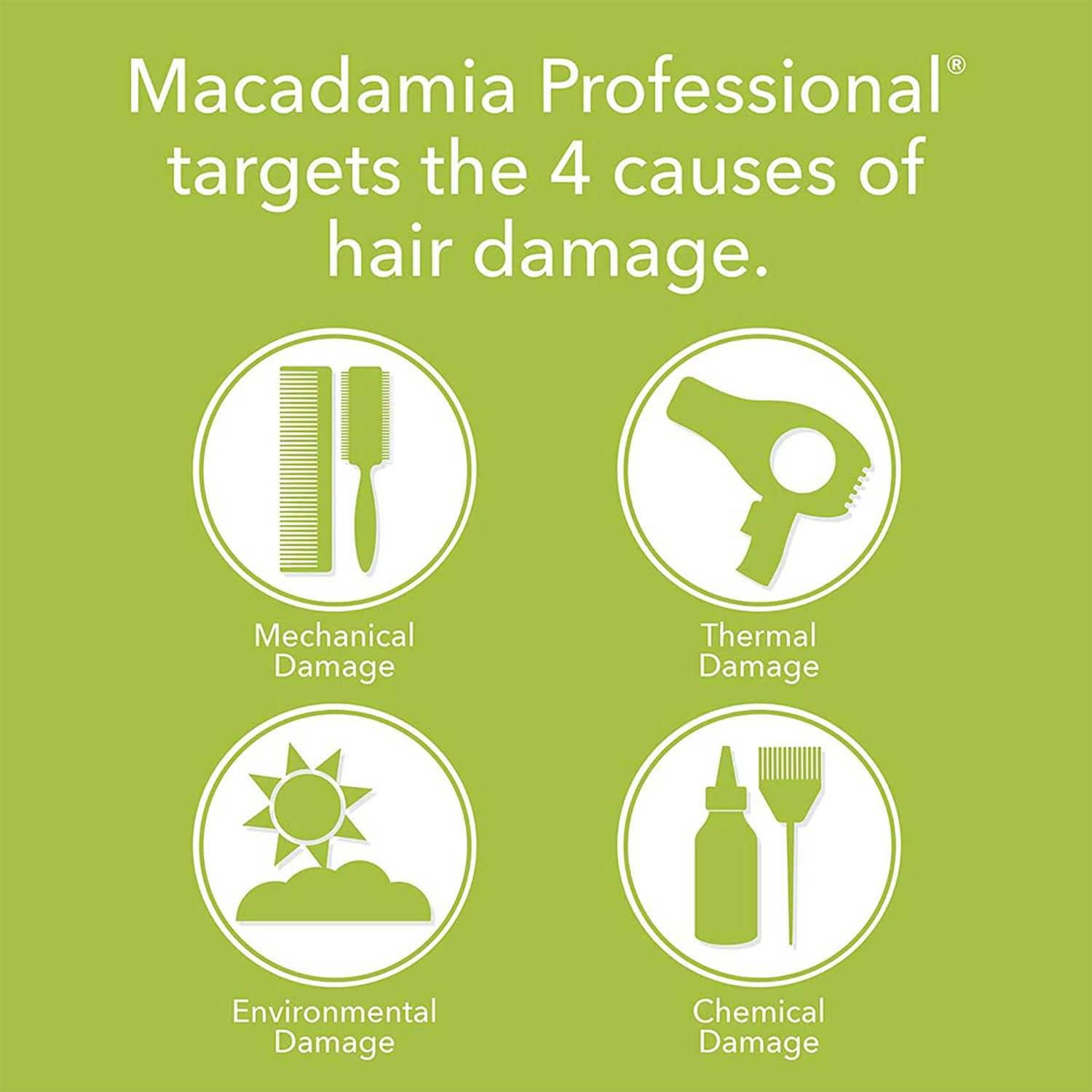 Foto 6 pulgar | Champú Macadamia Professional Para El Cuidado Del Cabello Con Sulfato Y Parabeno, 300 Ml - Venta Internacional.
