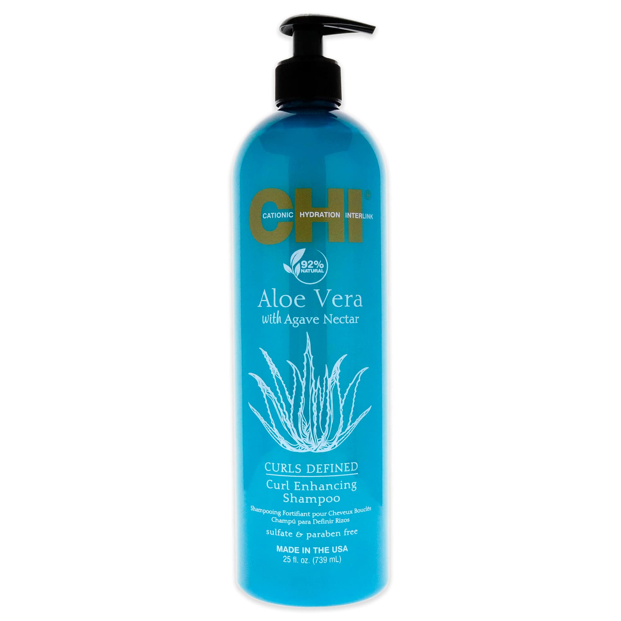 Foto 1 | Champú Chi Aloe Vera Curl Enhancing 340 Ml Para Todo Tipo De Cabello - Venta Internacional.