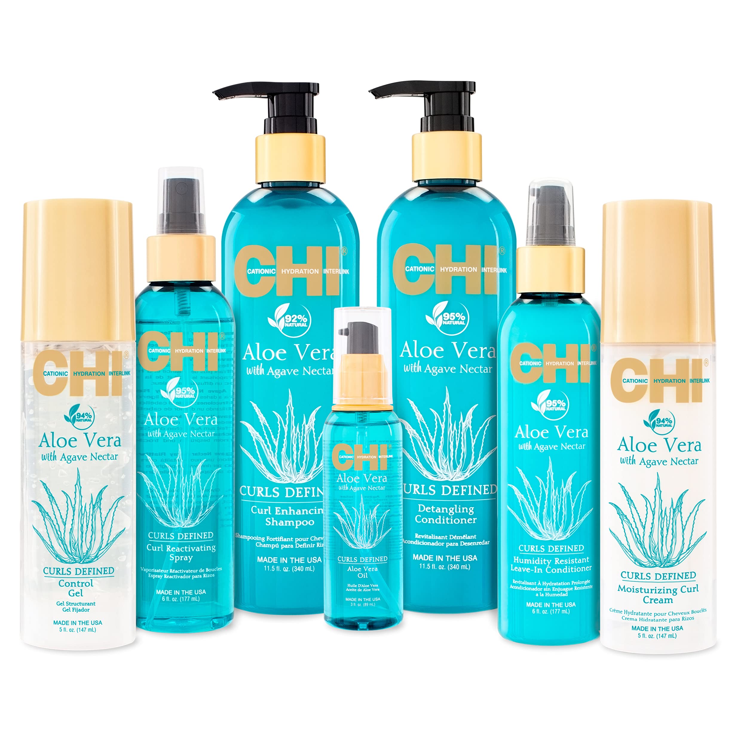 Foto 5 pulgar | Champú Chi Aloe Vera Curl Enhancing 340 Ml Para Todo Tipo De Cabello - Venta Internacional.