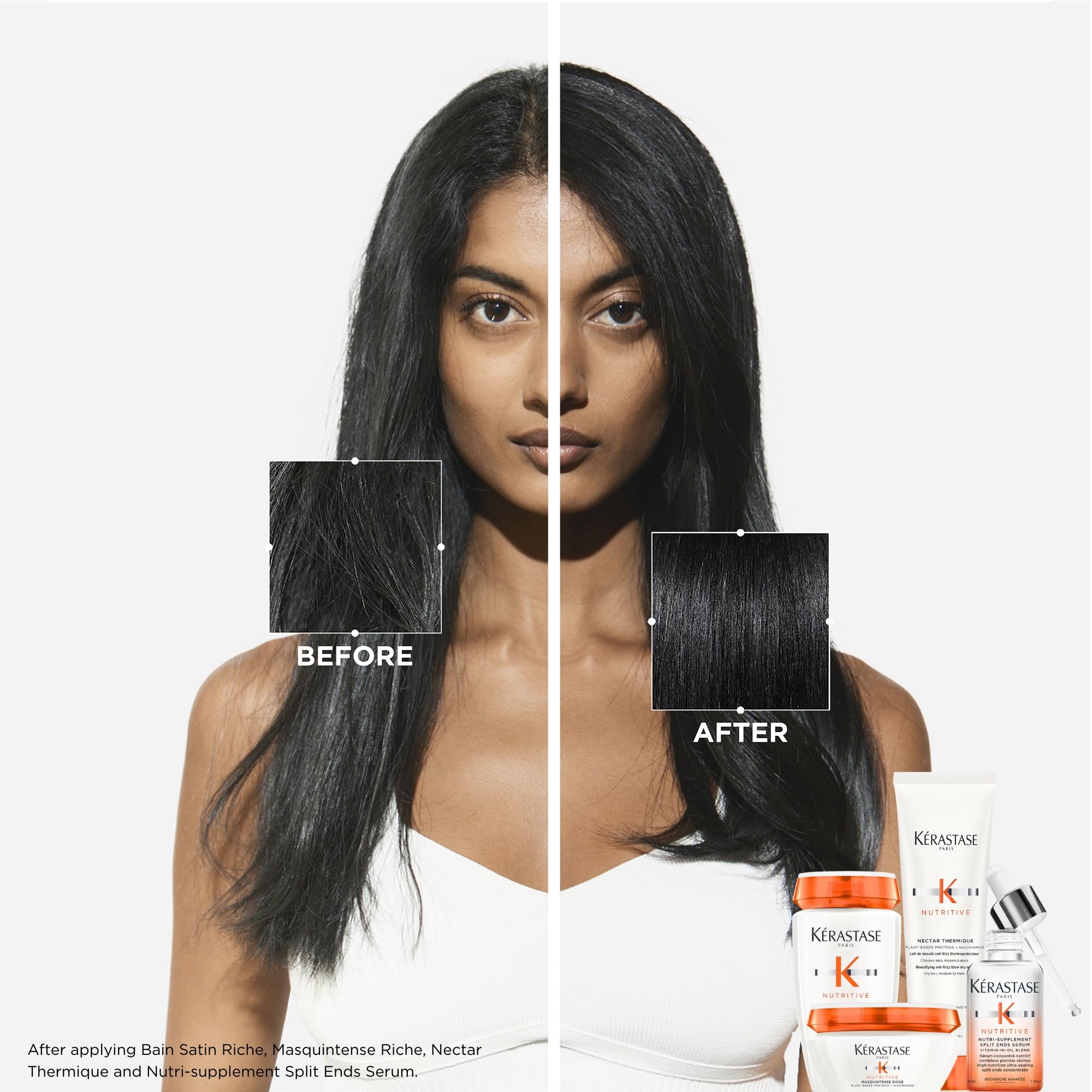 Foto 2 | Champú Kerastase Nutritive Bain Satin Riche Para Cabello Seco - Venta Internacional.