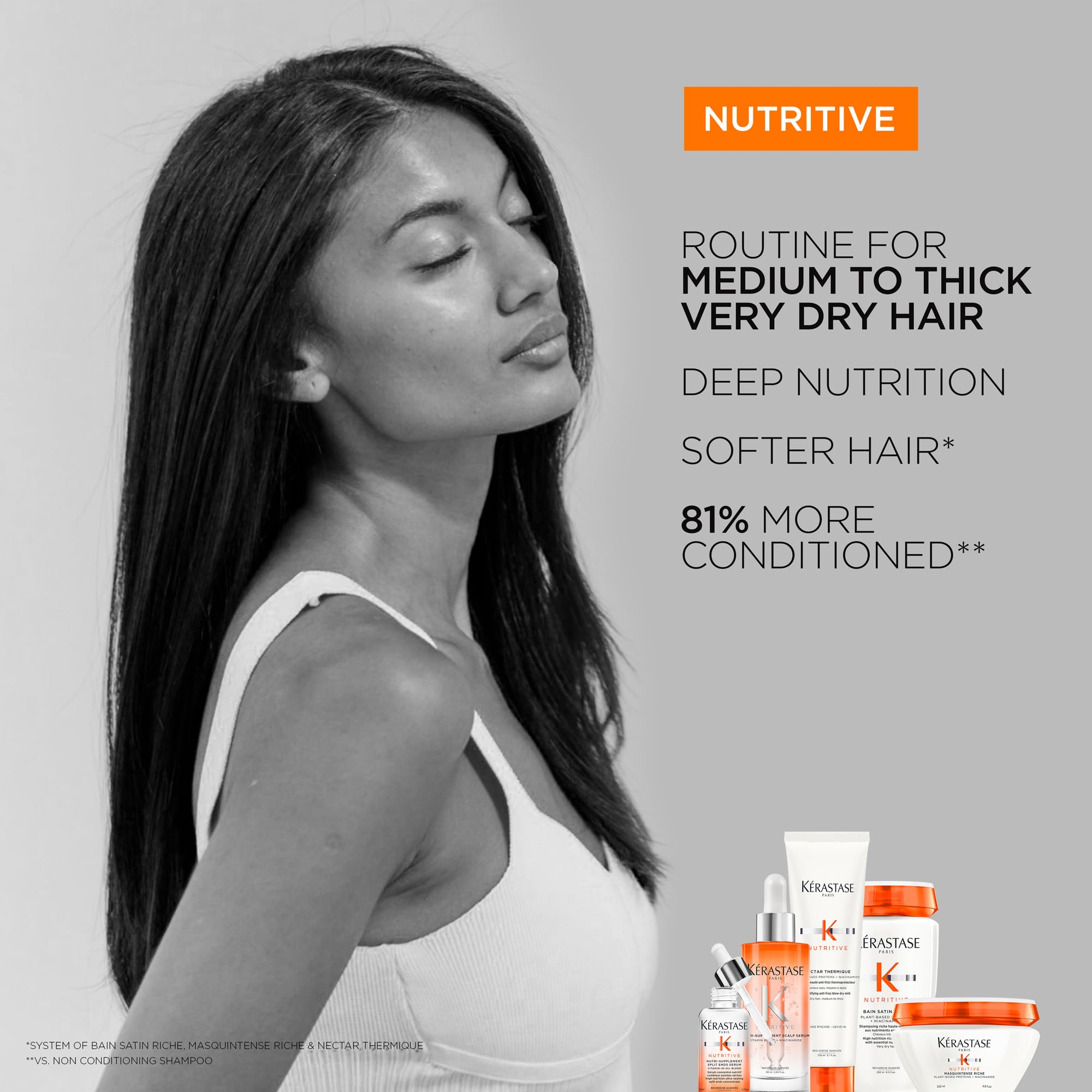 Foto 4 | Champú Kerastase Nutritive Bain Satin Riche Para Cabello Seco - Venta Internacional.