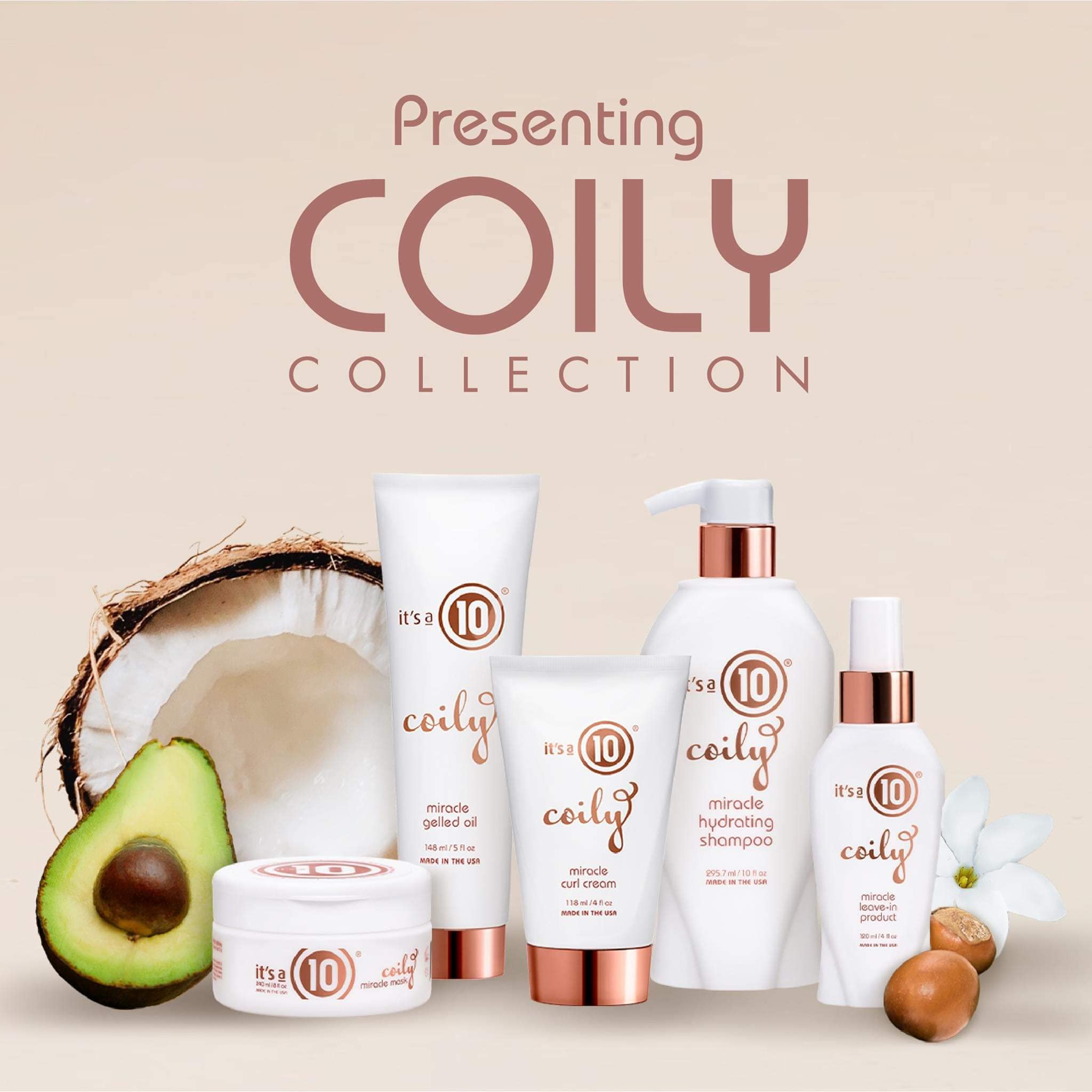 Foto 7 pulgar | Champú It's A 10 Haircare Miracle Coily Hidrating, 300 Ml - Venta Internacional.