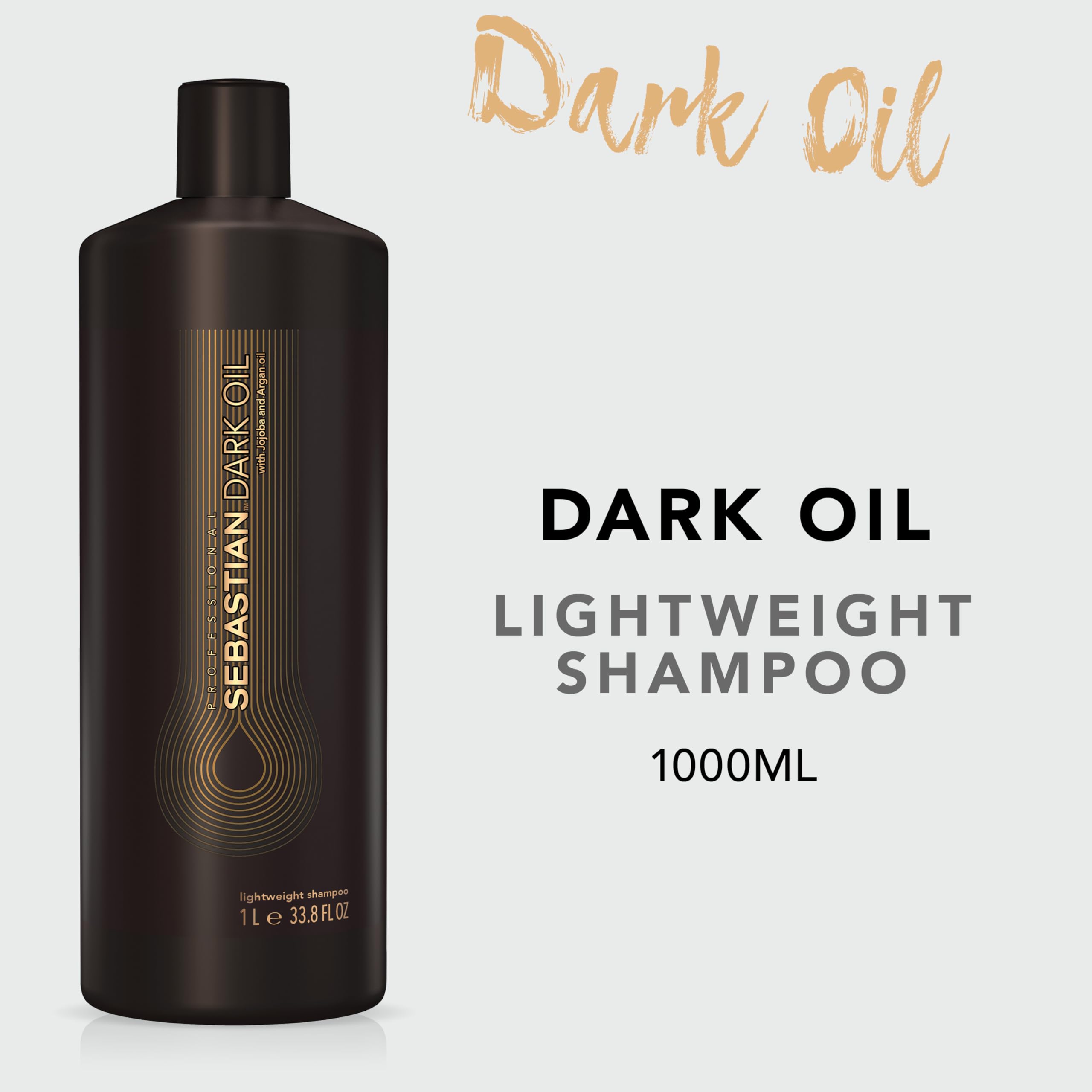 Foto 3 pulgar | Champú Sebastian Professional Dark Oil Lightweight 1l - Venta Internacional.
