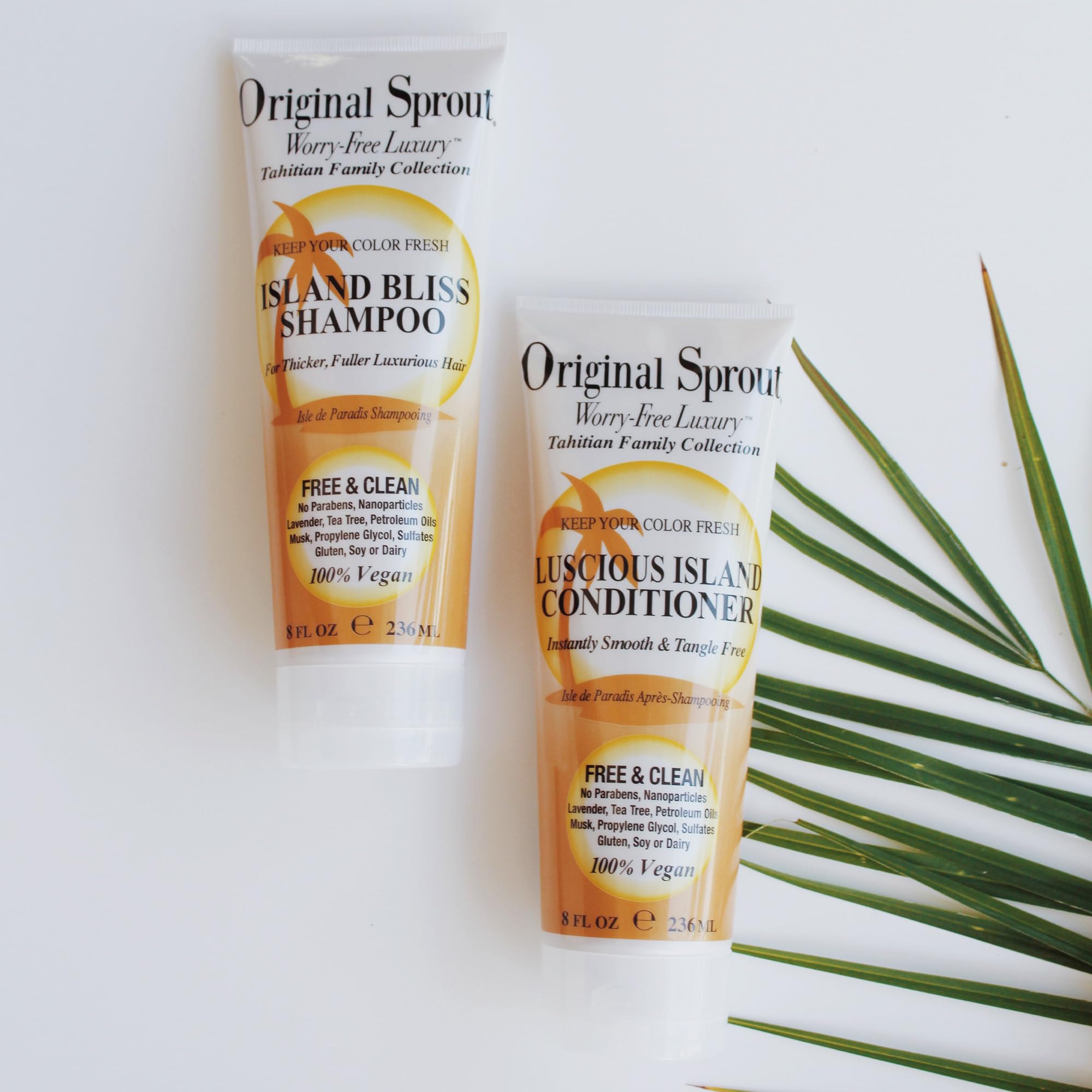 Foto 4 | Champú Original Sprout Tahitian Para Cabello Teñido, 240 Ml, Vegano - Venta Internacional.