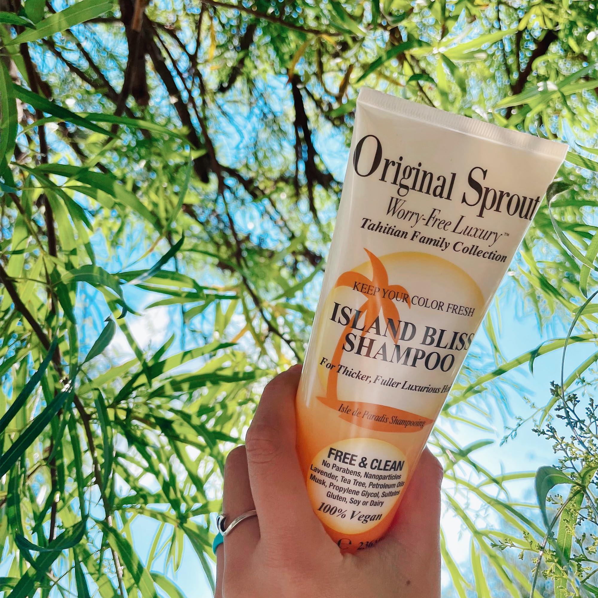 Foto 5 | Champú Original Sprout Tahitian Para Cabello Teñido, 240 Ml, Vegano - Venta Internacional.