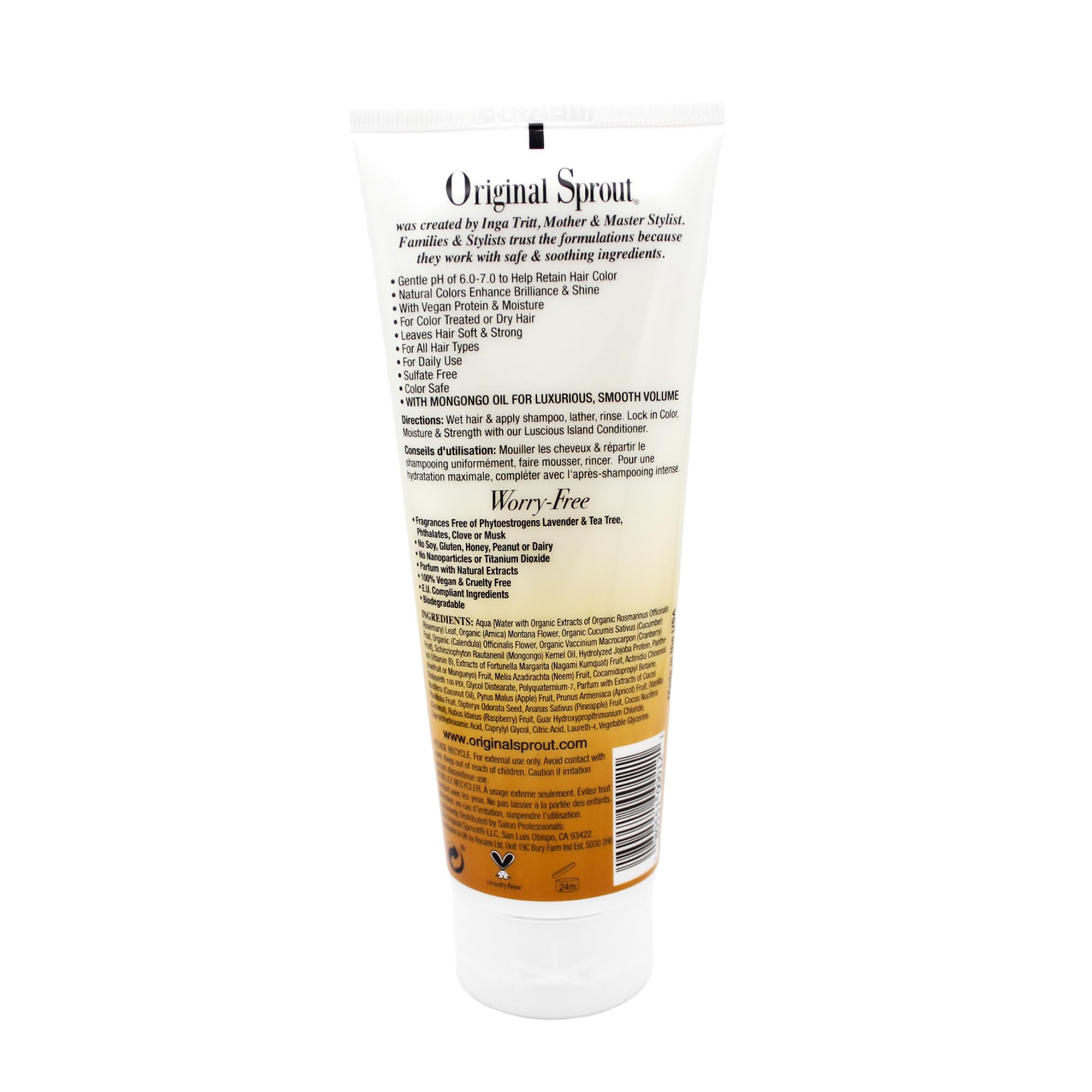 Foto 6 | Champú Original Sprout Tahitian Para Cabello Teñido, 240 Ml, Vegano - Venta Internacional.