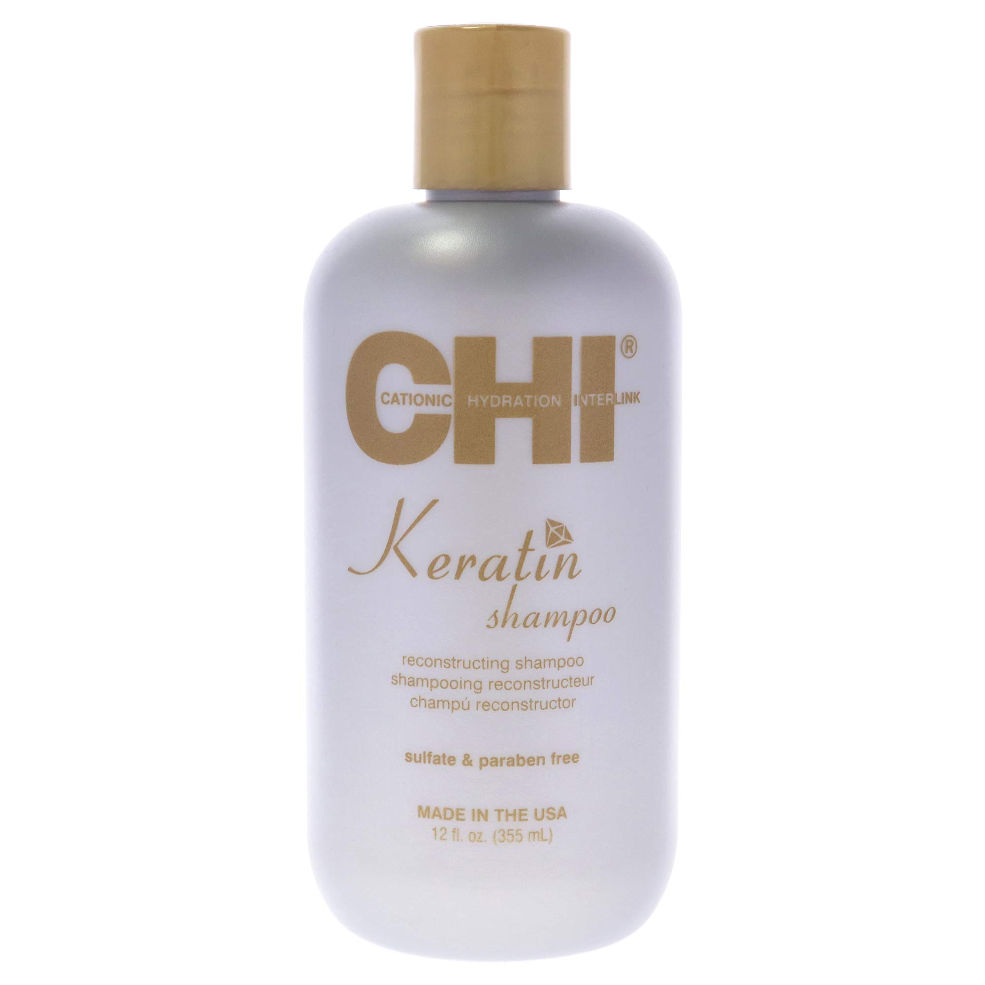 Foto 2 pulgar | Champú Chi Keratin Rebuilding 355 Ml Para Todo Tipo De Cabello - Venta Internacional.