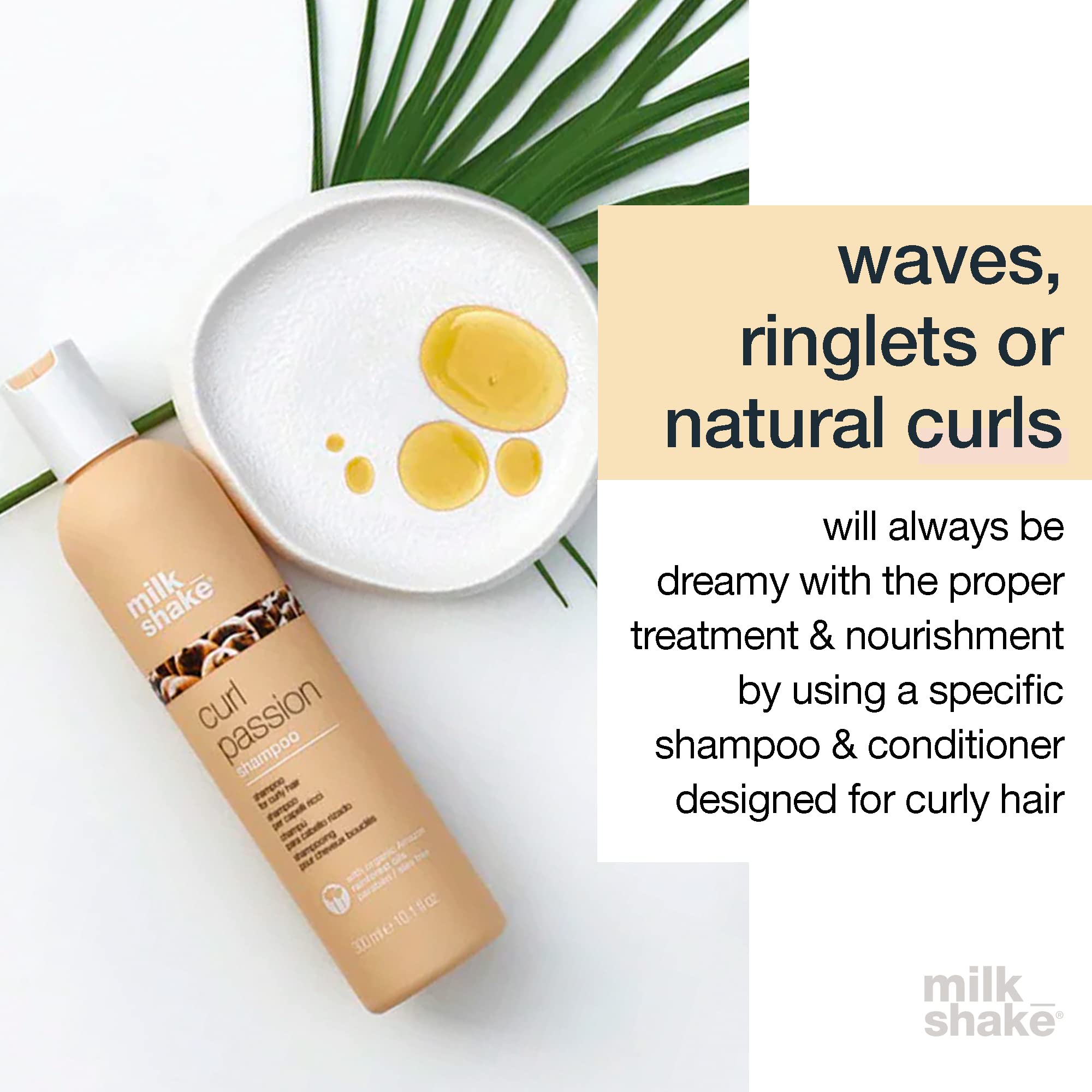 Foto 7 pulgar | Champú Milk_shake Curl Passion Curly Hair, 300 Ml, Sin Sles - Venta Internacional.