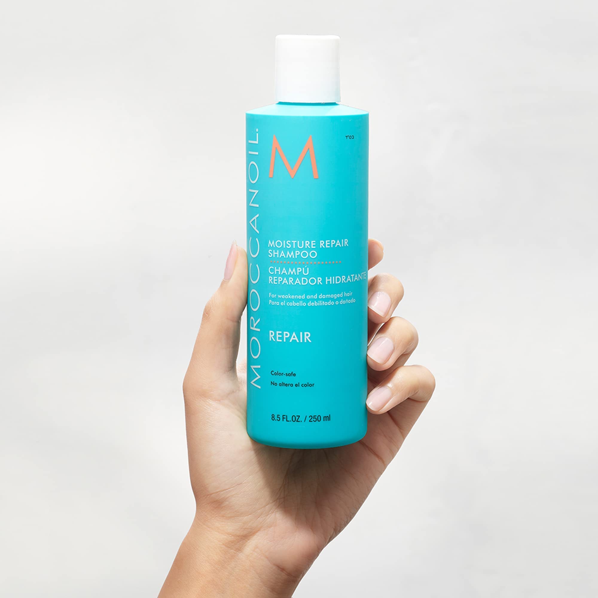 Foto 5 pulgar | Champú Moroccanoil Moisture Repair Para Cabello Dañado, 250 Ml - Venta Internacional.