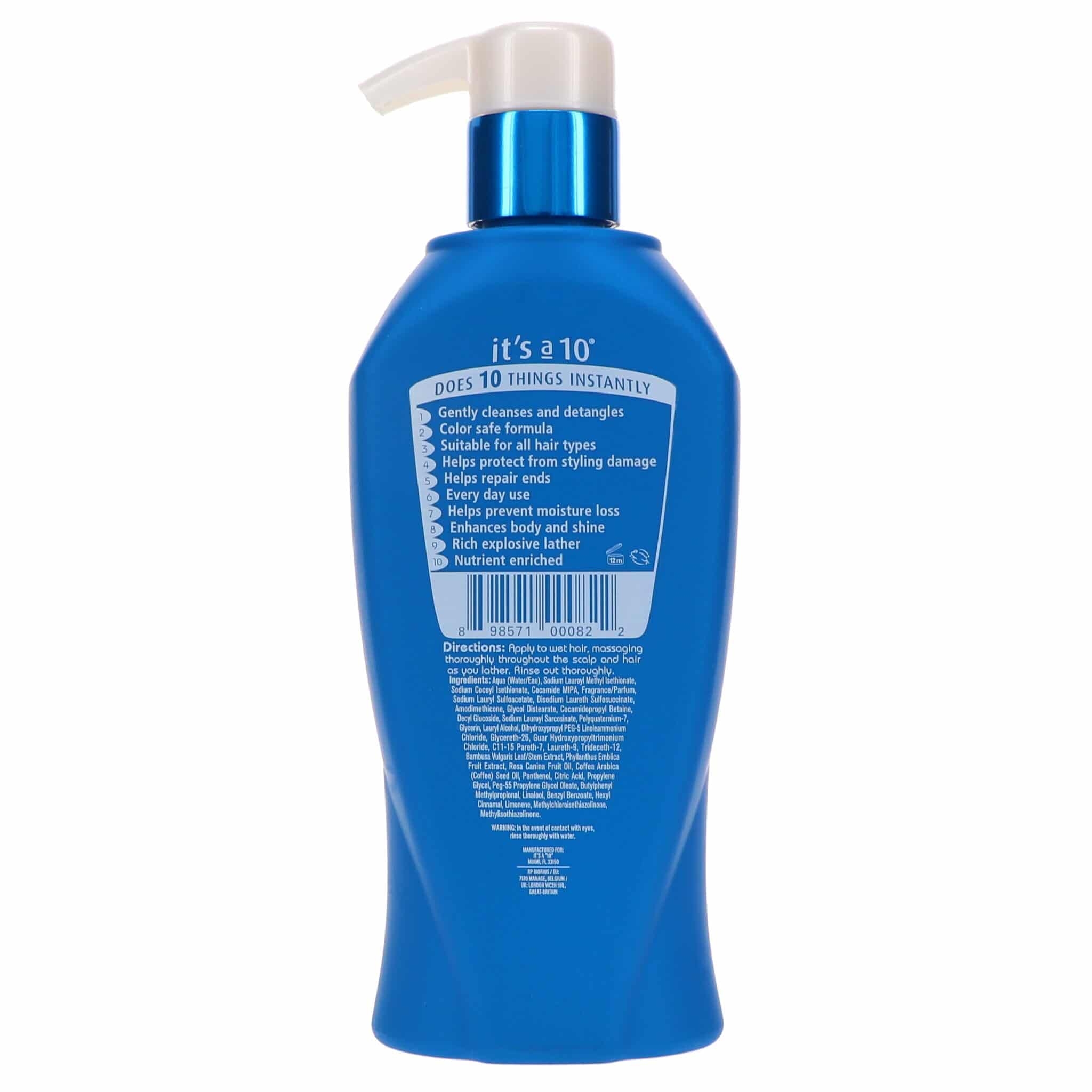 Foto 3 pulgar | Shampoo It's A 10 Pociones Para El Cuidado Del Cabello Miracle Repair, 300 Ml - Venta Internacional.