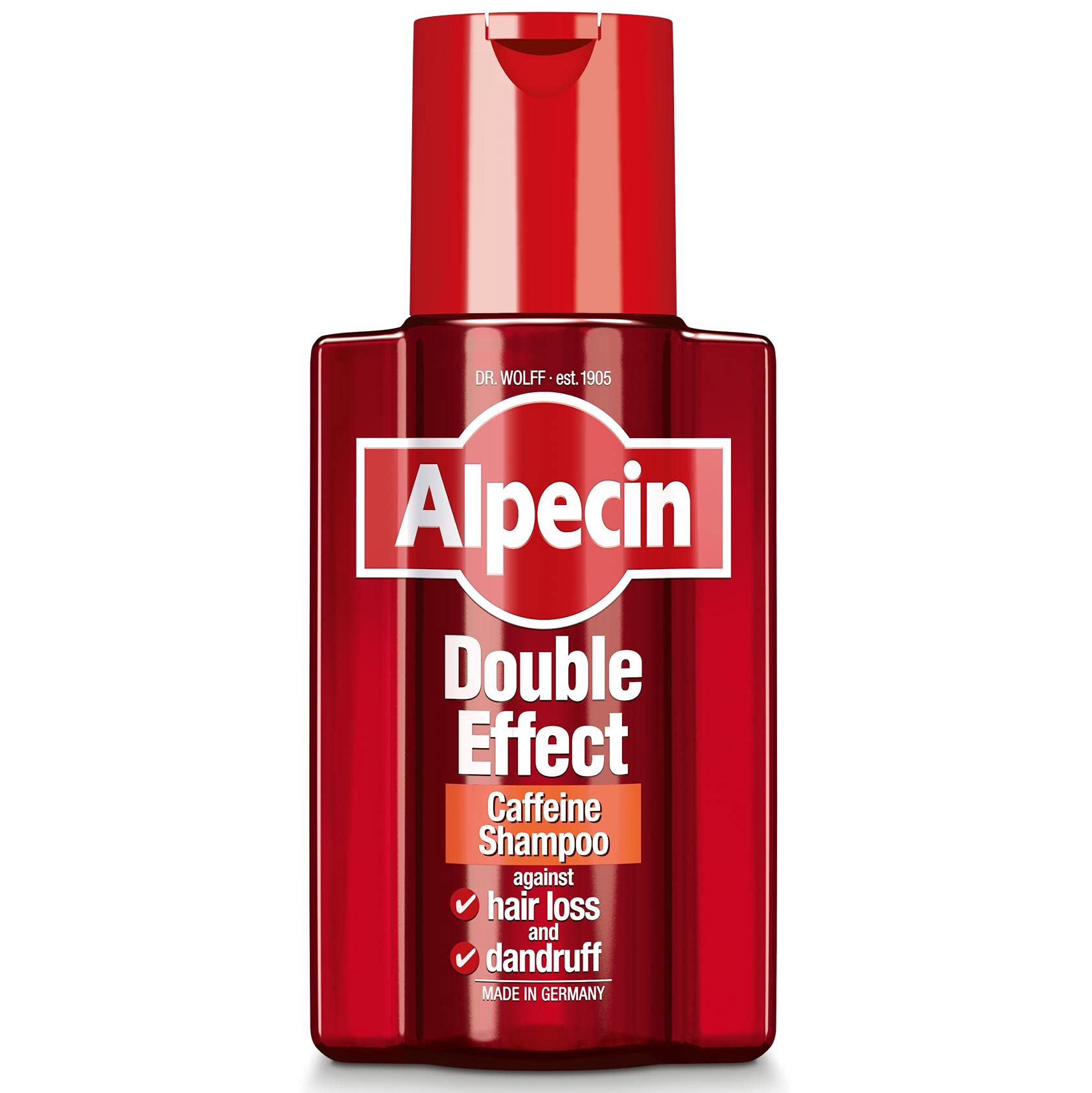 Champú Alpecin Double Effect 200 Ml Anticaspa Para La Caída Del Cabello - Venta Internacional.