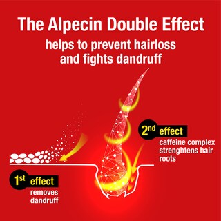 Foto 3 | Champú Alpecin Double Effect 200 Ml Anticaspa Para La Caída Del Cabello - Venta Internacional.