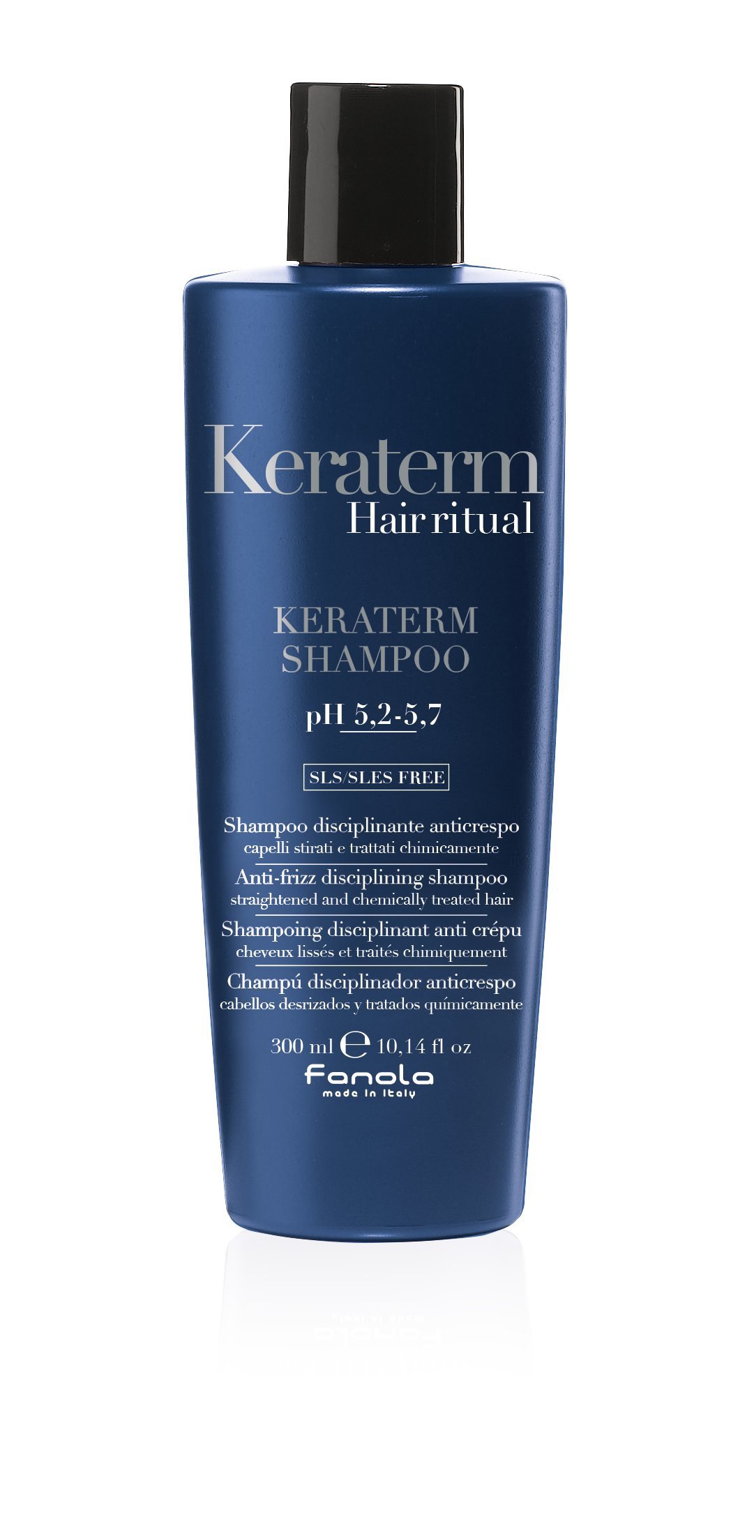 Champú Fanola Keraterm Hair Ritual Anti-encrespamiento 300 Ml - Venta Internacional.