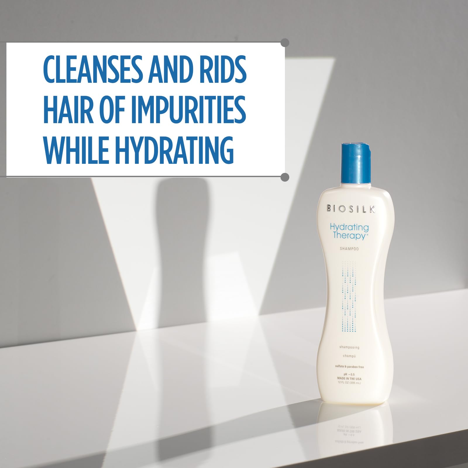 Foto 3 pulgar | Champú Hidratante Biosilk 355 Ml Para Todo Tipo De Cabello - Venta Internacional.