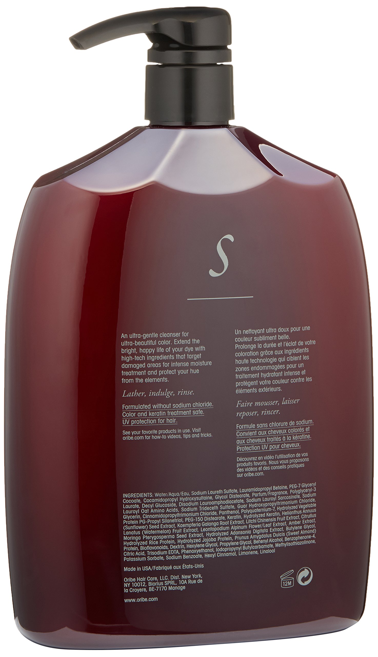 Foto 3 pulgar | Champú Oribe Beautiful Color 1l - Venta Internacional.