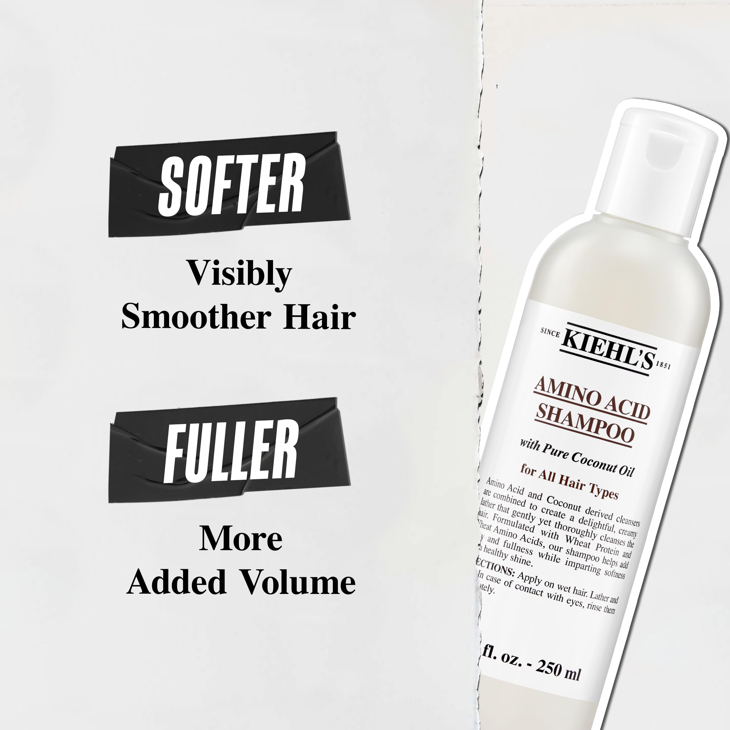 Foto 5 pulgar | Champú Kiehl's Since 1851 Con Aminoácidos, 500 Ml - Venta Internacional.