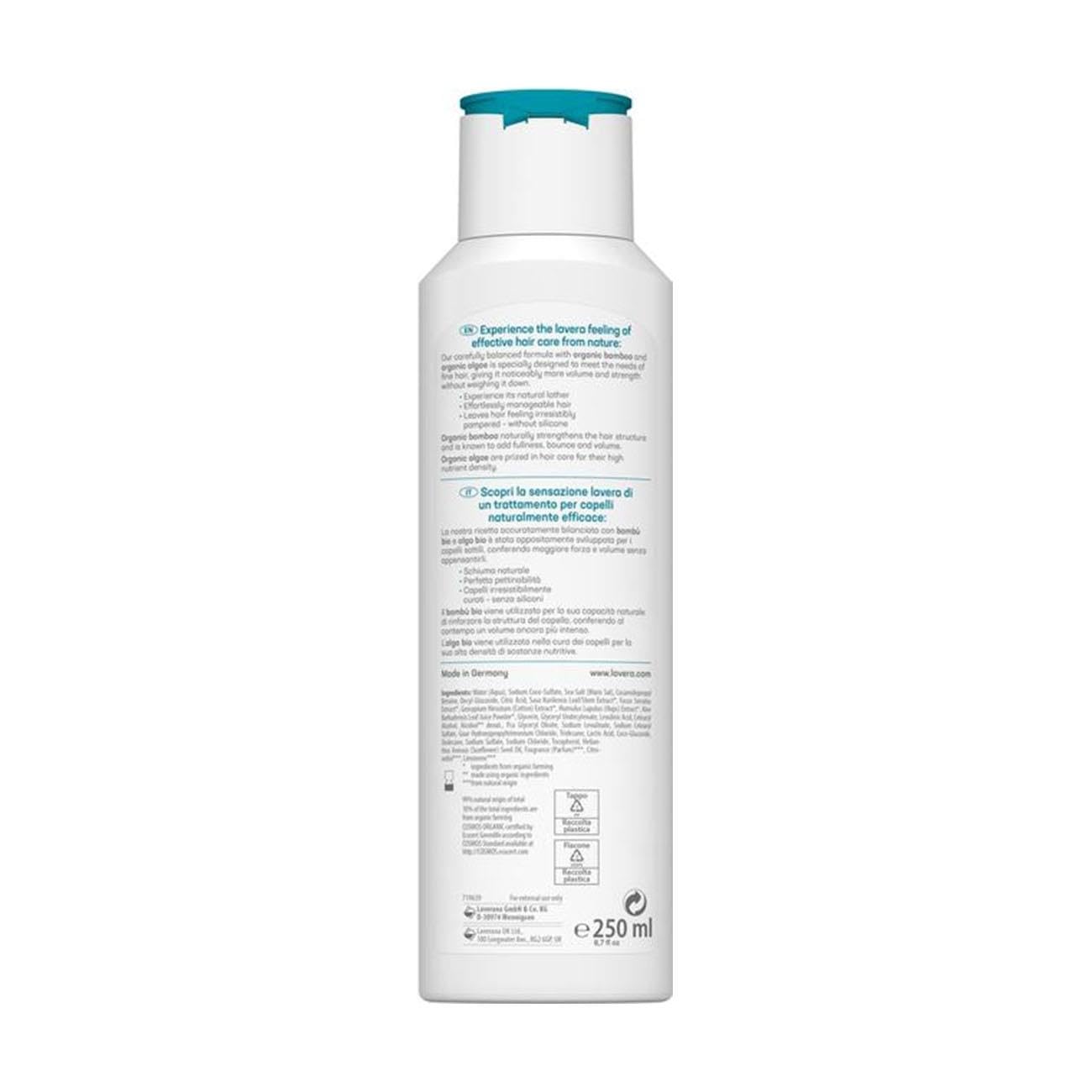 Foto 5 pulgar | Champú Lavera Organic Volume & Strength 250 Ml - Venta Internacional.