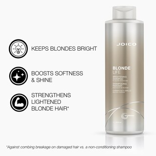 Foto 2 | Champú Joico Blonde Life Brightening Para Cabello Rubio, 1 Litro - Venta Internacional.