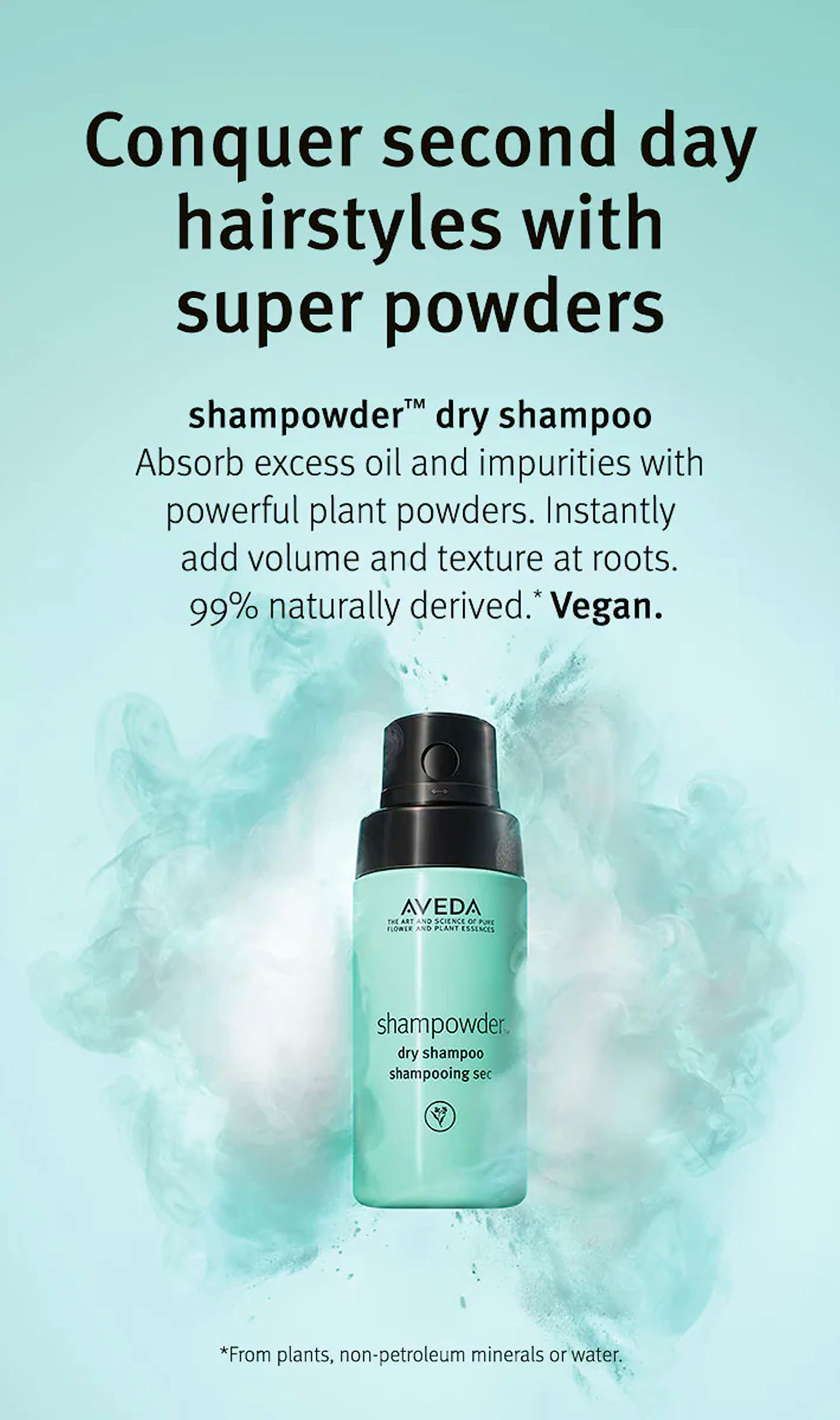 Foto 3 pulgar | Champú Seco Aveda Shampowder 60 Ml - Venta Internacional.