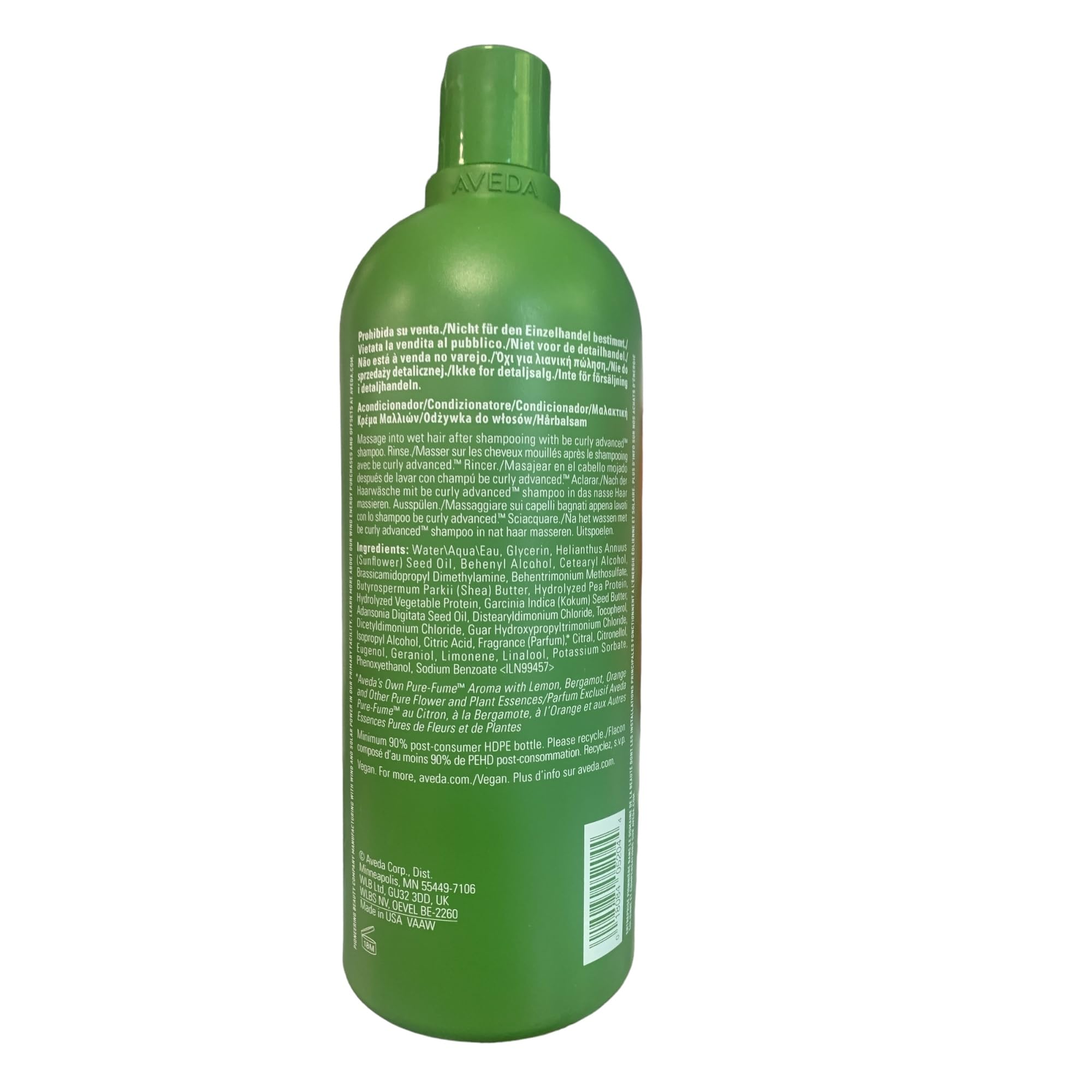 Foto 3 pulgar | Acondicionador Aveda Be Curly Advanced 1l - Venta Internacional.