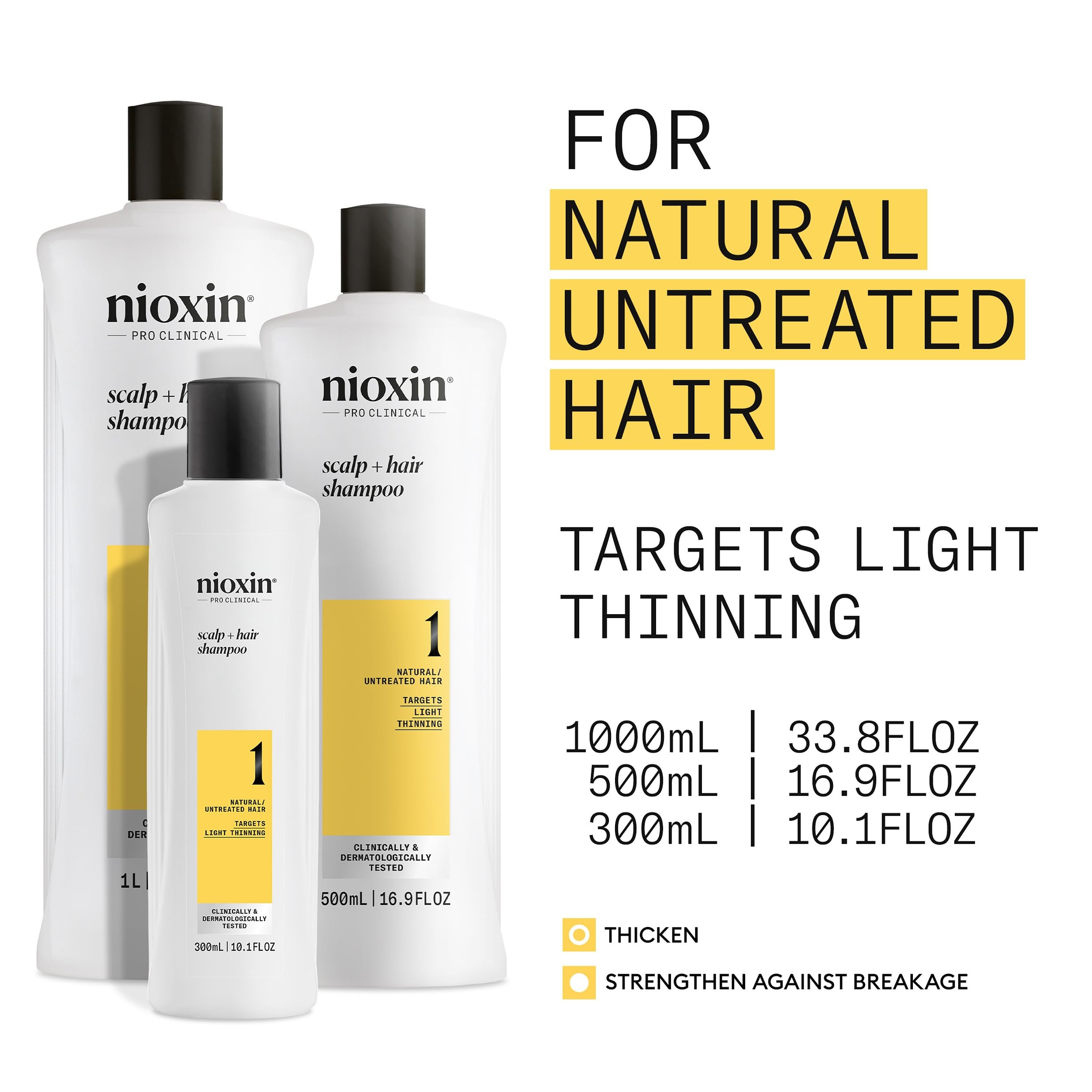 Foto 4 | Champú Nioxin Scalp + Hair Thickening System 1 300 Ml - Venta Internacional.