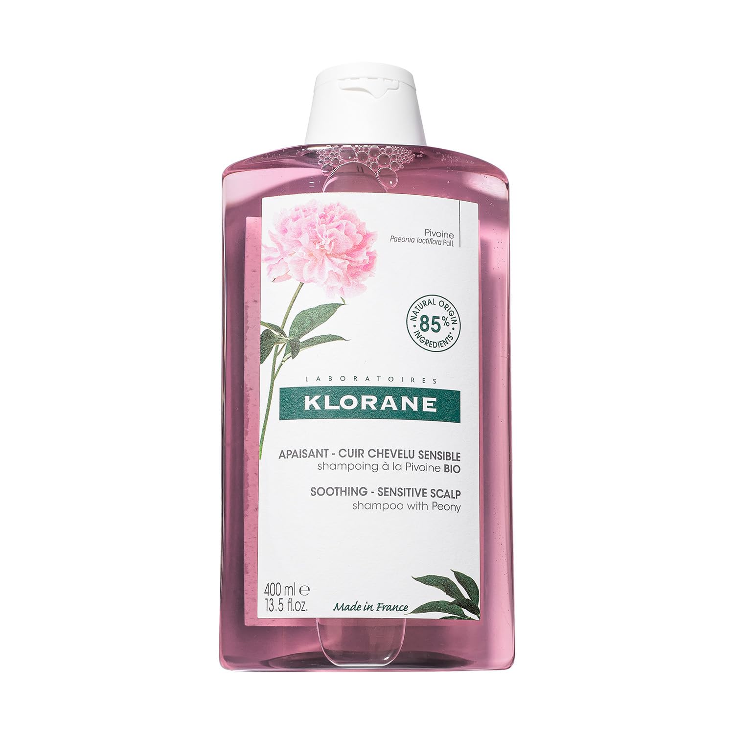 Foto 2 pulgar | Champú Klorane Con Peonía Soothing Relief 400 Ml Para Cuero Cabelludo Seco - Venta Internacional.