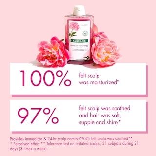 Foto 5 | Champú Klorane Con Peonía Soothing Relief 400 Ml Para Cuero Cabelludo Seco - Venta Internacional.