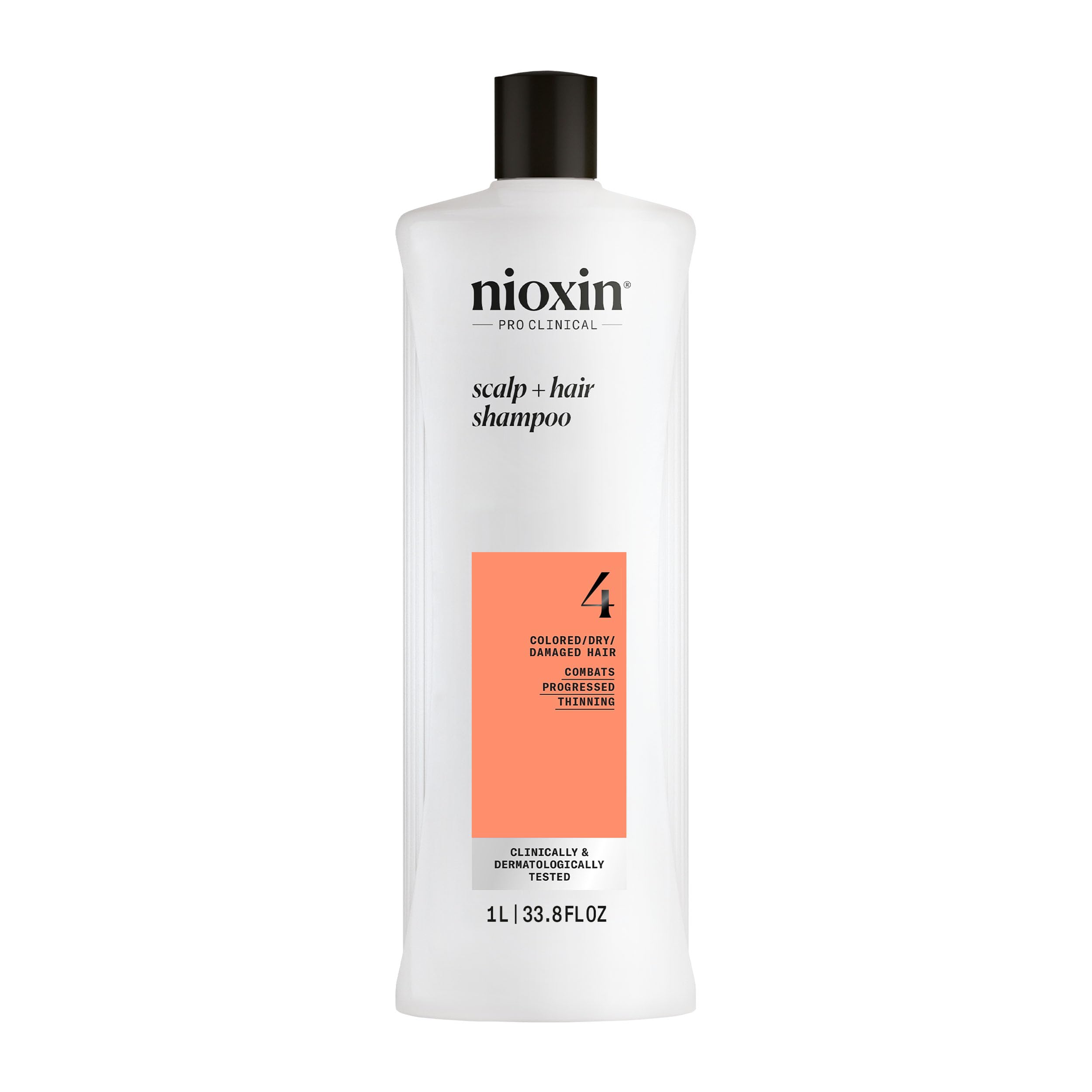 Champú Nioxin System 4 Para Espesar El Cuero Cabelludo Y El Cabello, 1 Litro - Venta Internacional.