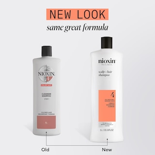 Foto 2 | Champú Nioxin System 4 Para Espesar El Cuero Cabelludo Y El Cabello, 1 Litro - Venta Internacional.