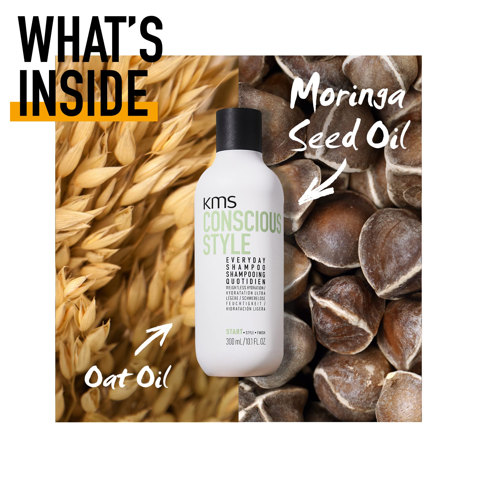 Foto 5 | Champú Kms Consciousstyle Everyday Weightless Moisture 750 Ml - Venta Internacional.