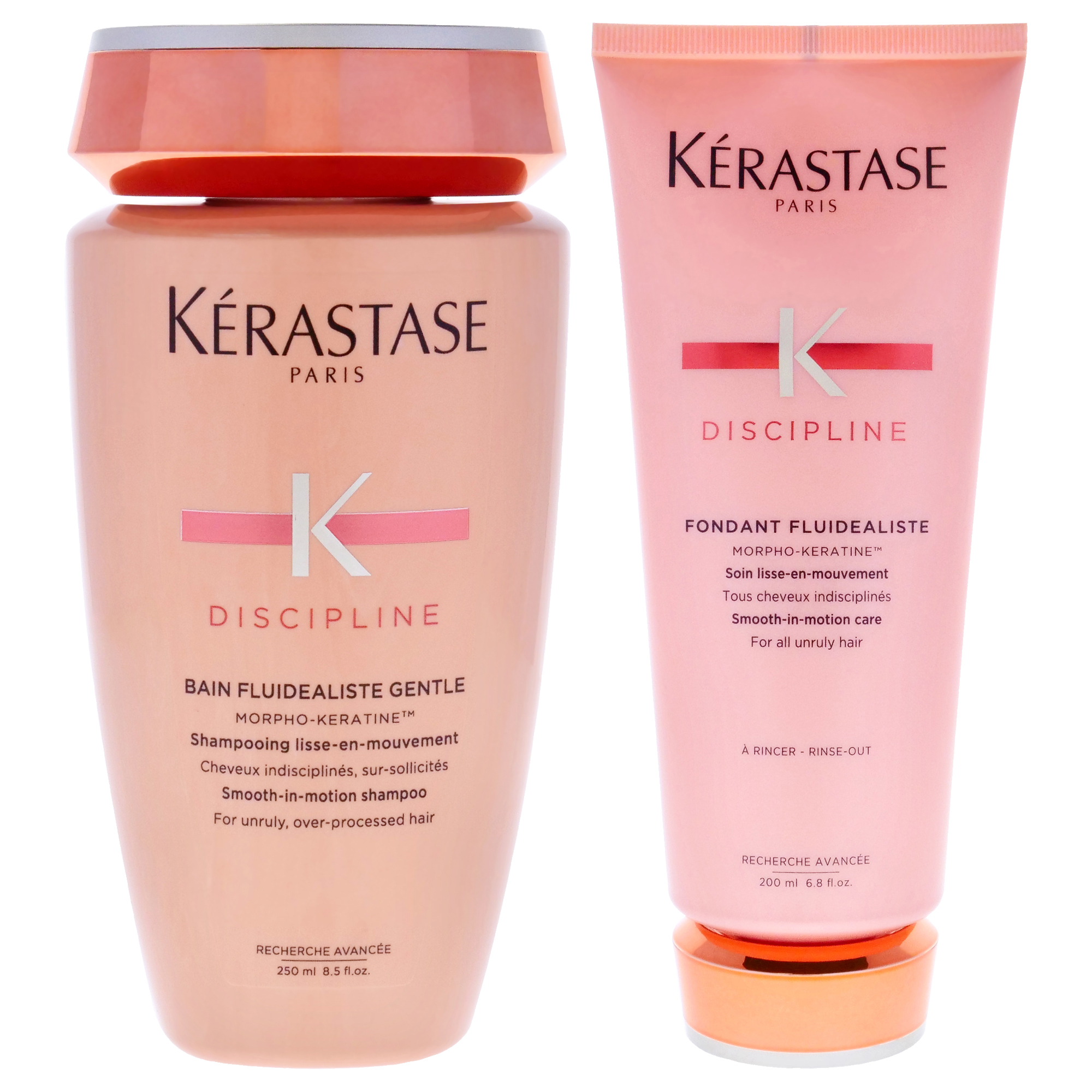 Foto 2 pulgar | Kit Kerastase Discipline, 2 Unidades, Champú De 250 Ml Y Acondicionador - Venta Internacional.