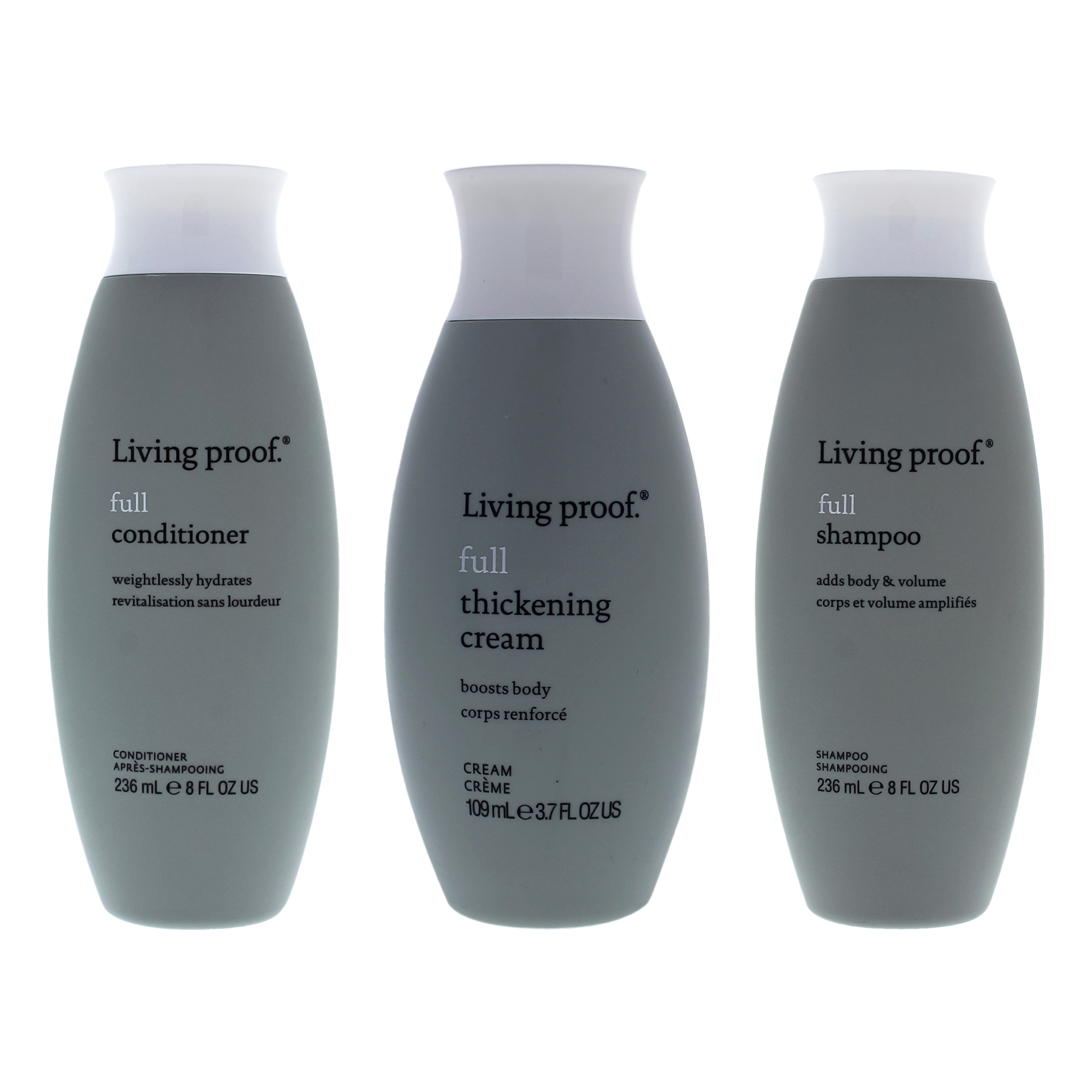 Kit De Cuidado Del Cabello Living Proof Full Shampoo, Acondicionador Y Cr - Venta Internacional.